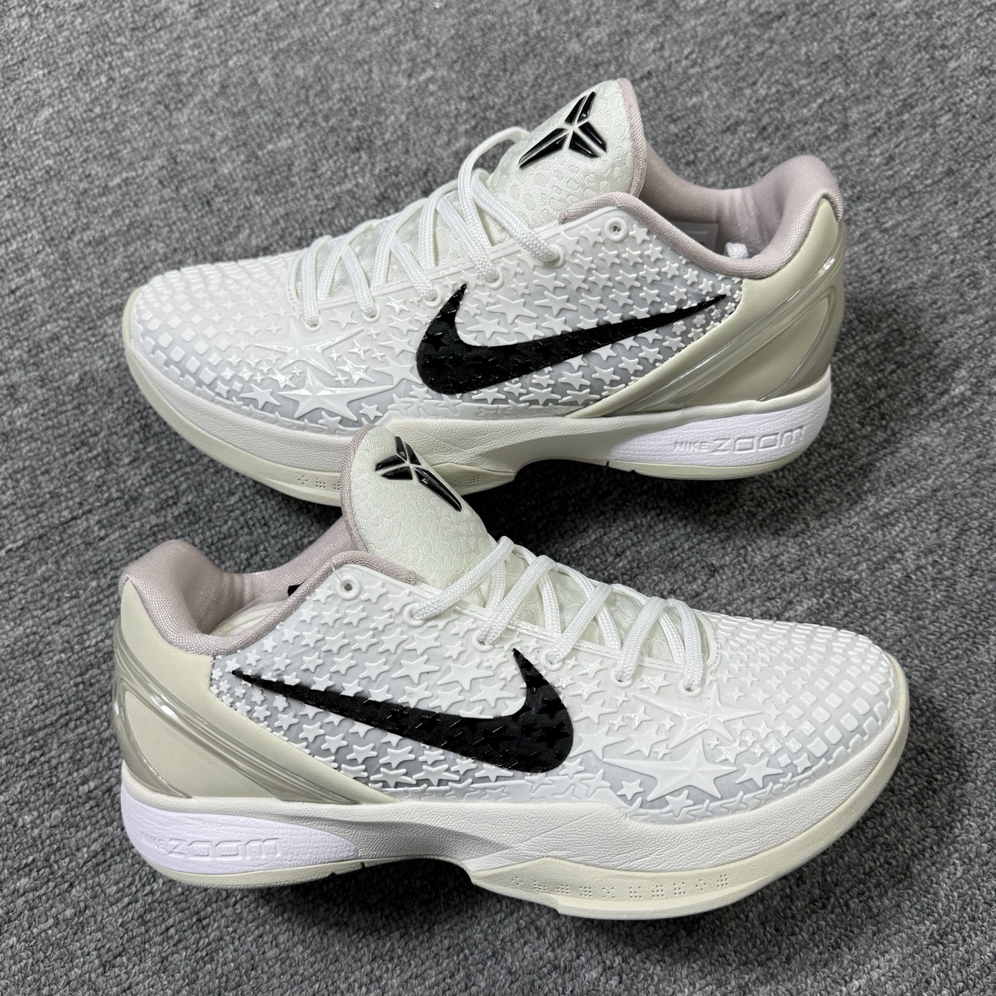 开年重磅福利🉐 市场知名顶级OWF版本！科比6奶白 尺码40-48.5全码齐 ♨️偏小1个尺码！售前 售