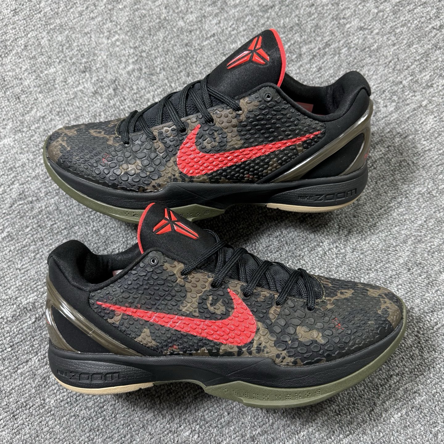 开年重磅福利🉐 市场知名顶级OWF版本！科比6迷彩 尺码40-48.5全码齐 ♨️偏小1个尺码！售前 售