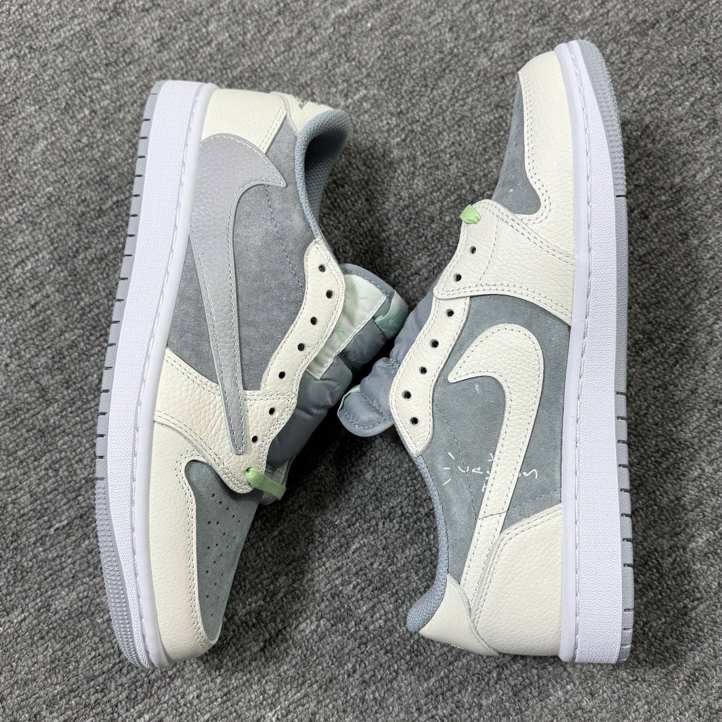 包邮！开年重磅福利 。高品质头层定制倒钩低帮！尺码40-47.5全码齐！编码AB6529！