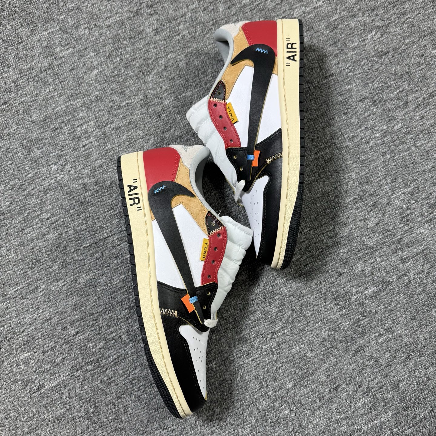 包邮！开年重磅福利 。高品质头层定制倒钩低帮！尺码36-47.5全码齐！编码AB6529！