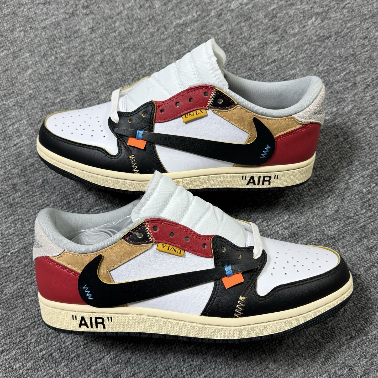 包邮！开年重磅福利 。高品质头层定制倒钩低帮！尺码36-47.5全码齐！编码AB6529！