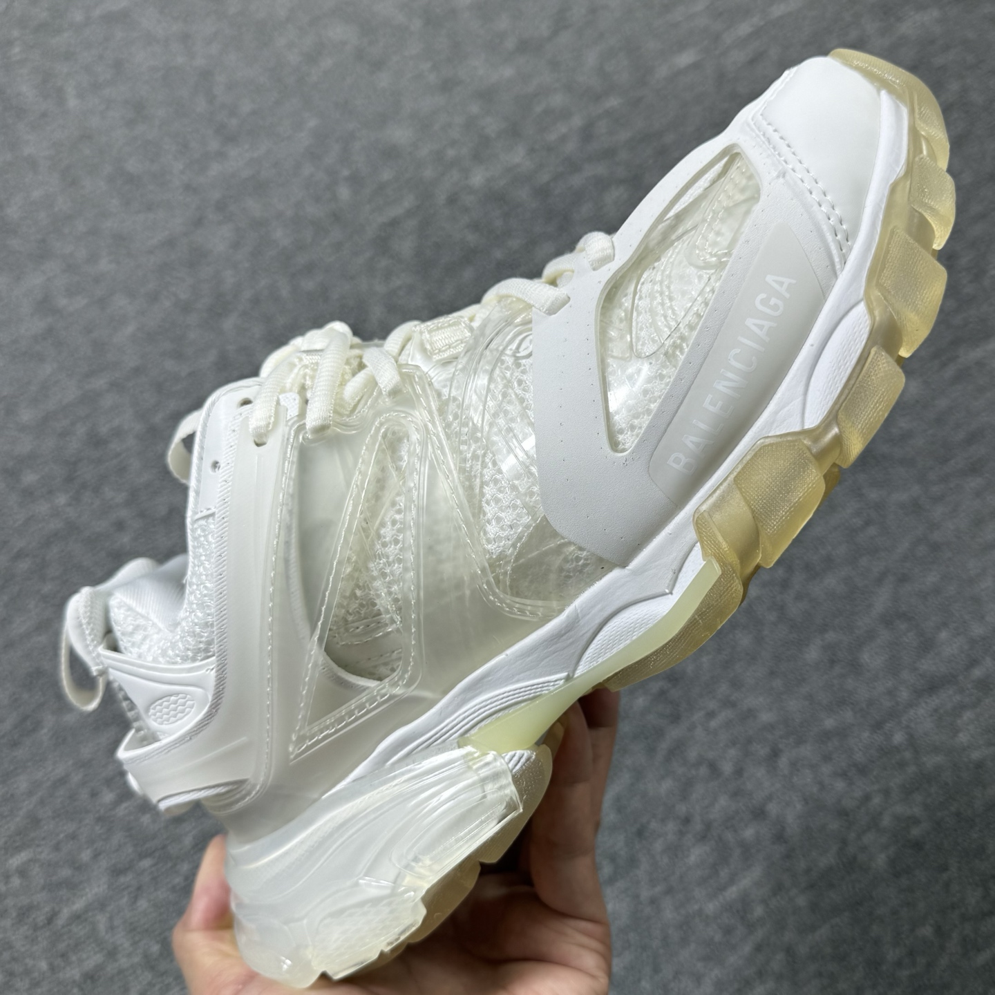 ♨️ 市场知名顶级VG版本！巴黎世家3.0白透明！尺码35-46齐 ♨️偏大一个尺码，售前 售后 三包到