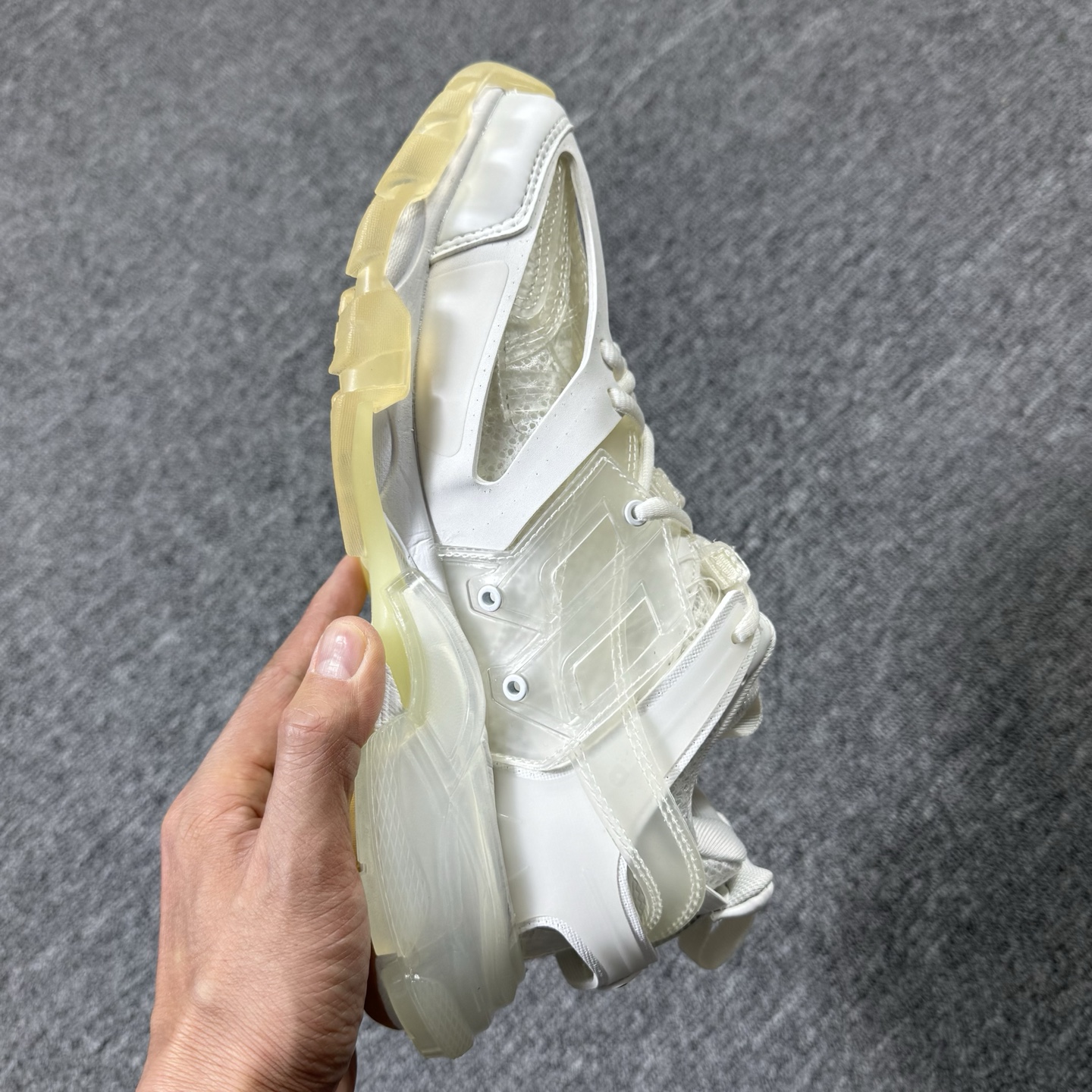 ♨️ 市场知名顶级VG版本！巴黎世家3.0白透明！尺码35-46齐 ♨️偏大一个尺码，售前 售后 三包到