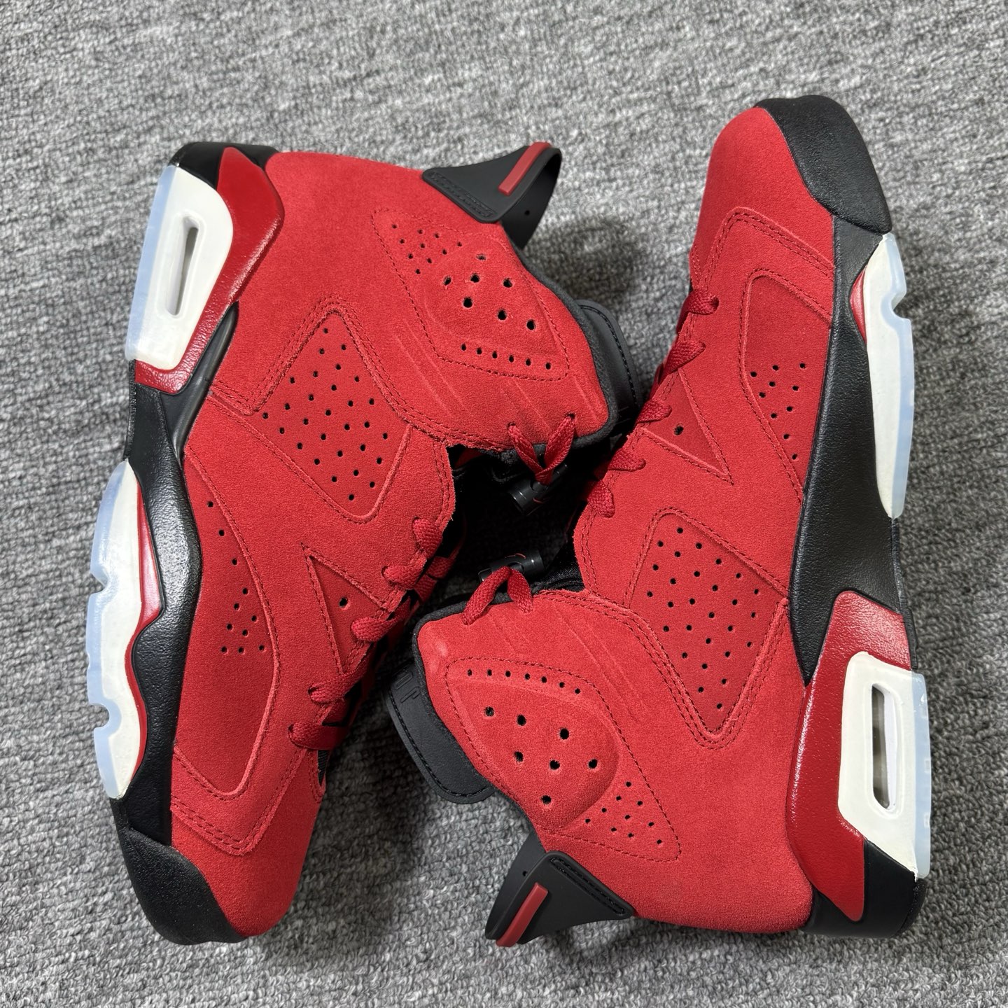Ljr版本 aj6大红！尺码40.5-47.5全码齐，全新带盒 福利回馈 突破历史最低价[拳头][拳头]