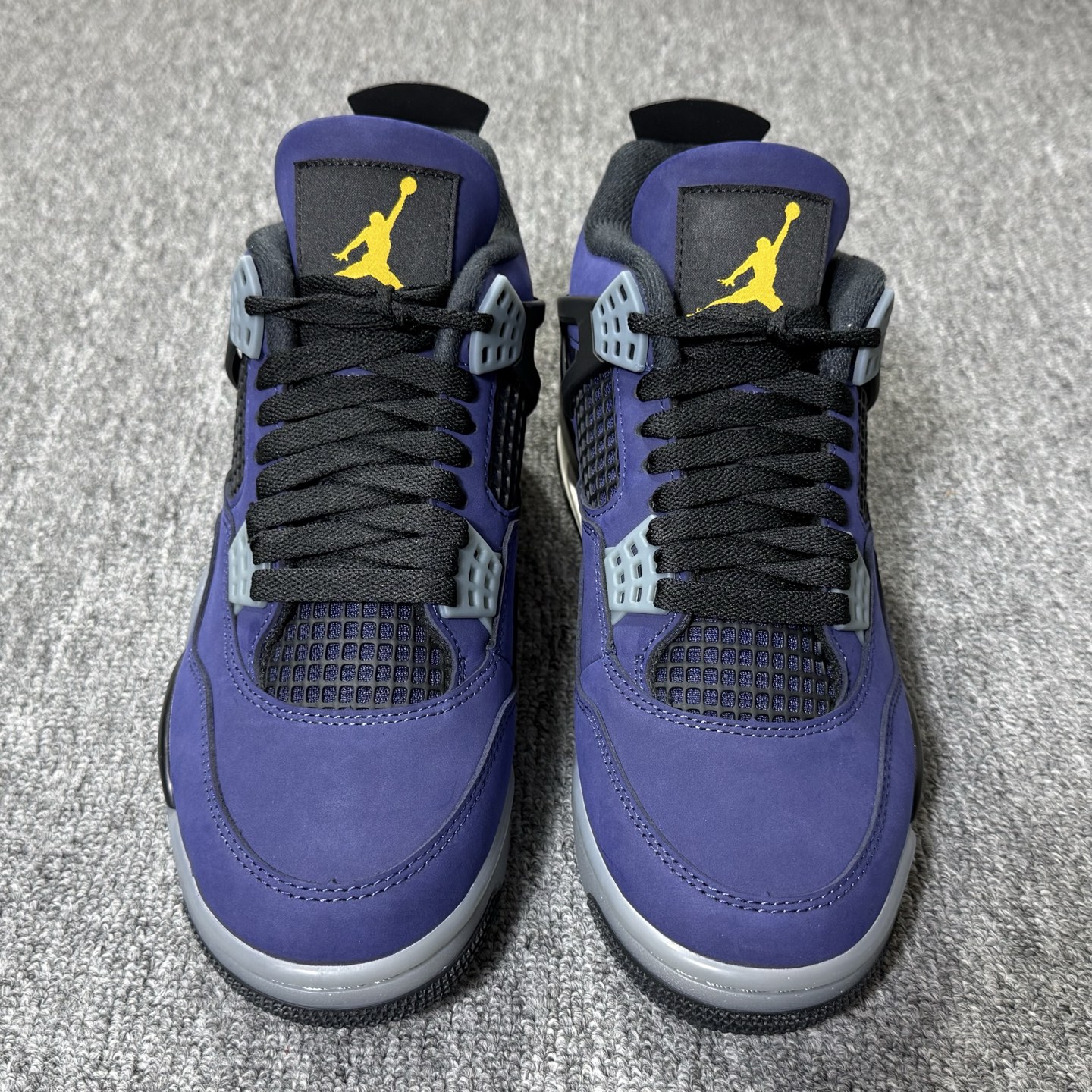 小绿X版！aj4 Retro “Imperial Purple” 湖人紫！尺码40-48.5全码出货！货