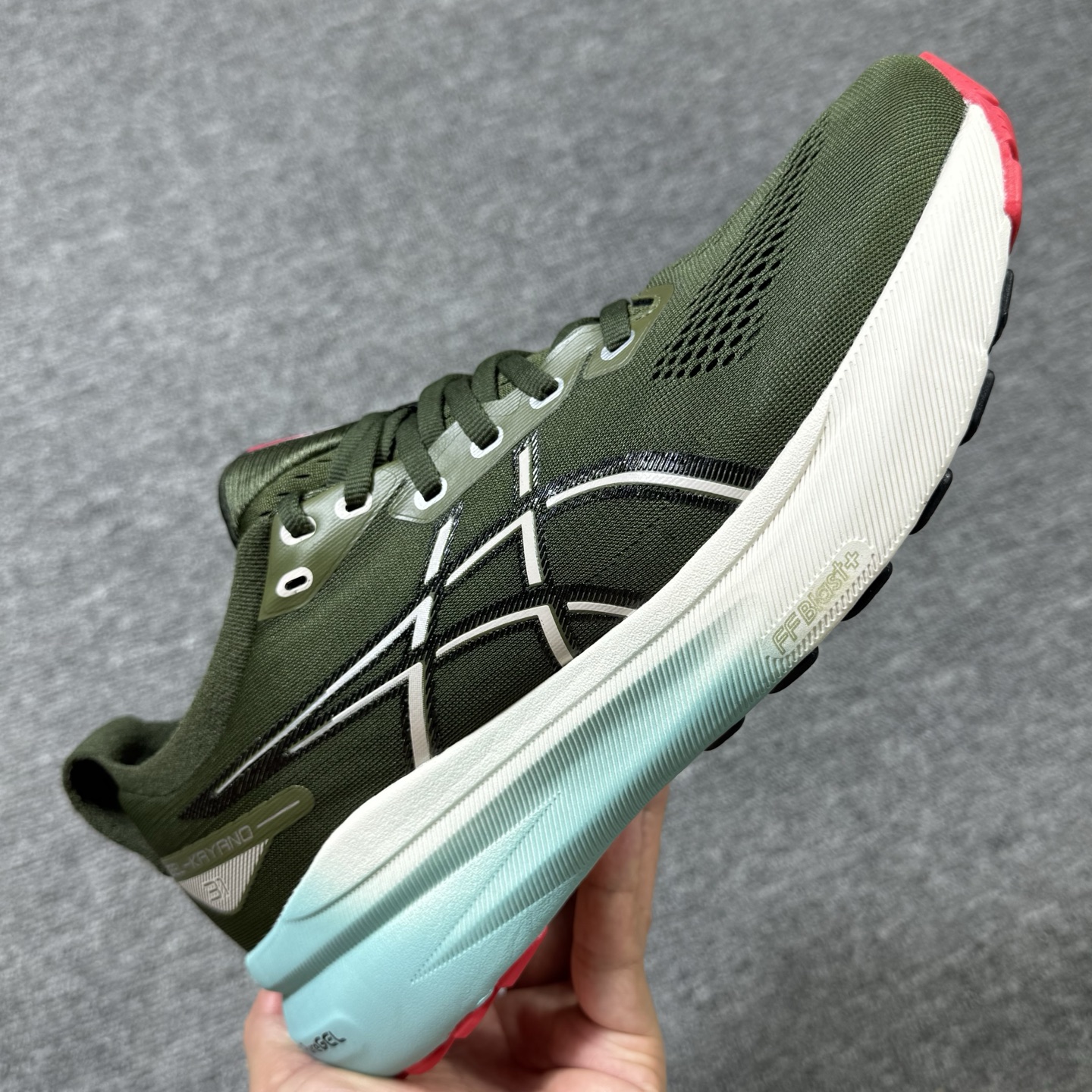 平台顶配版品质[拳头]亚瑟士 Gel-Kayano 31 绿黑！尺码 40 40.5 41 42 42.