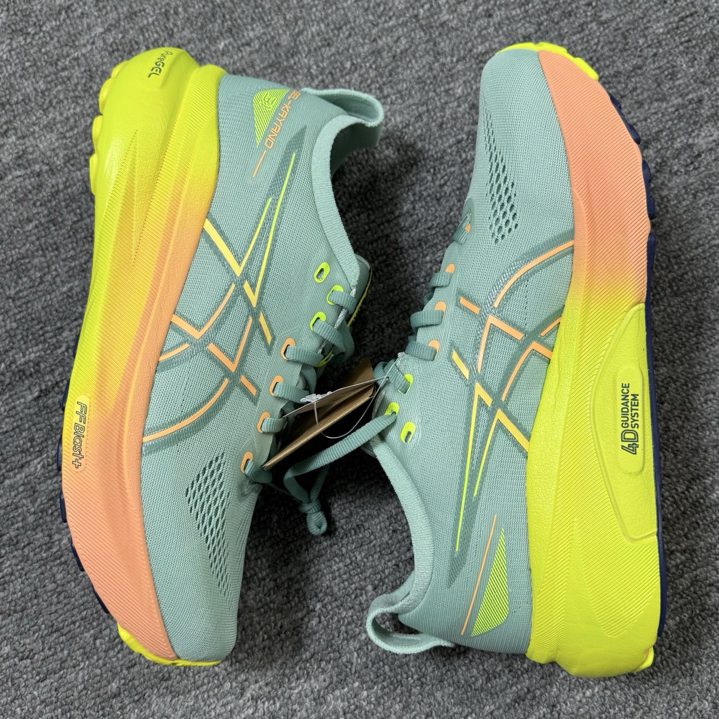 平台顶配版品质✊亚瑟士 Gel-Kayano 31 绿黄！尺码 36-45全码齐！货号:1012B745