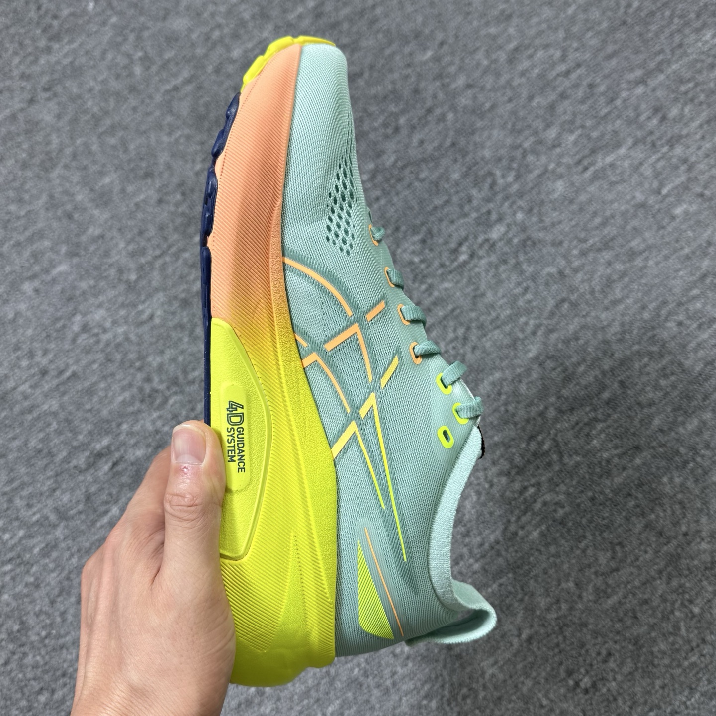 平台顶配版品质✊亚瑟士 Gel-Kayano 31 绿黄！尺码 36-45全码齐！货号:1012B745