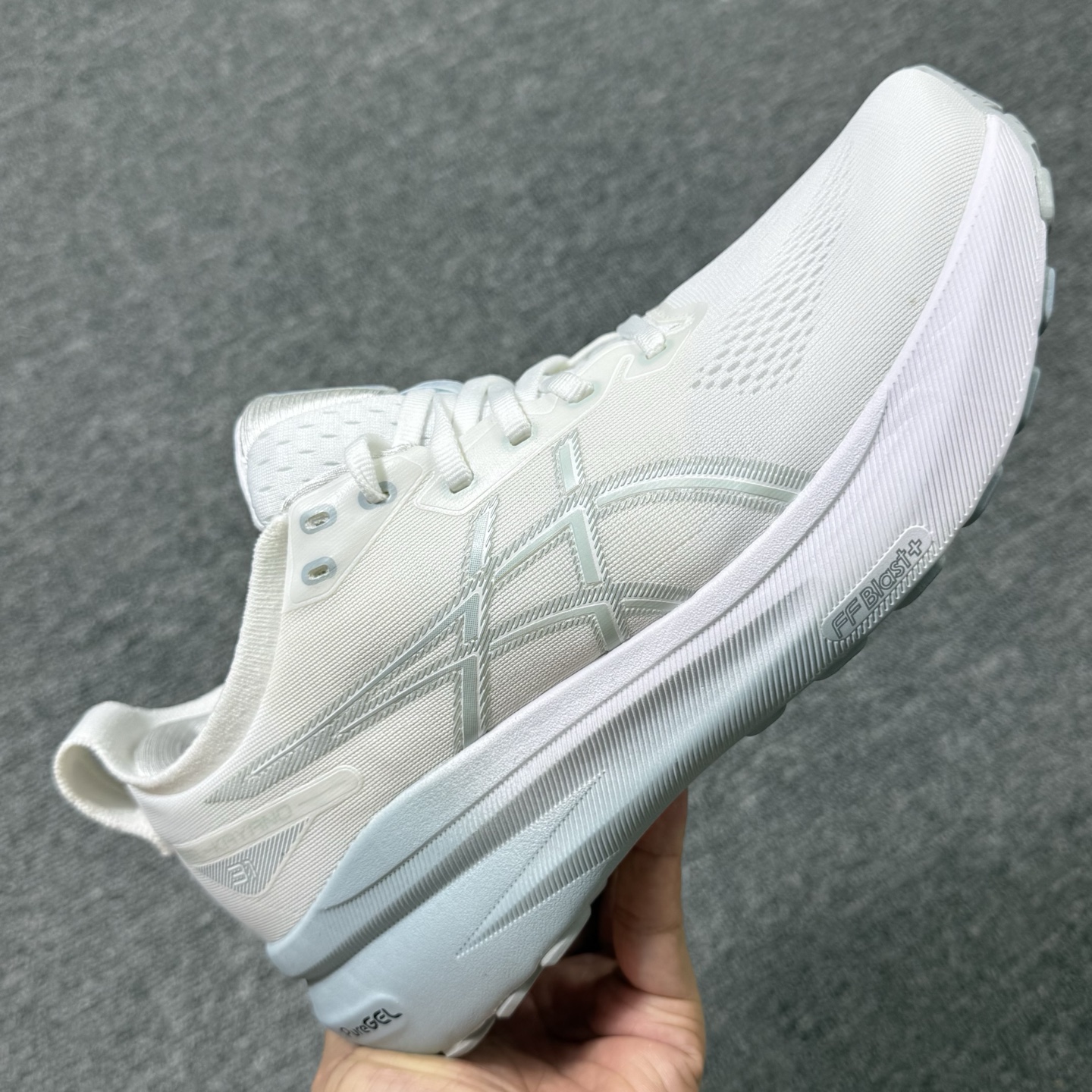 平台顶配版品质[拳头]亚瑟士 Gel-Kayano 31 白灰！尺码 40 40.5 41 42 42.