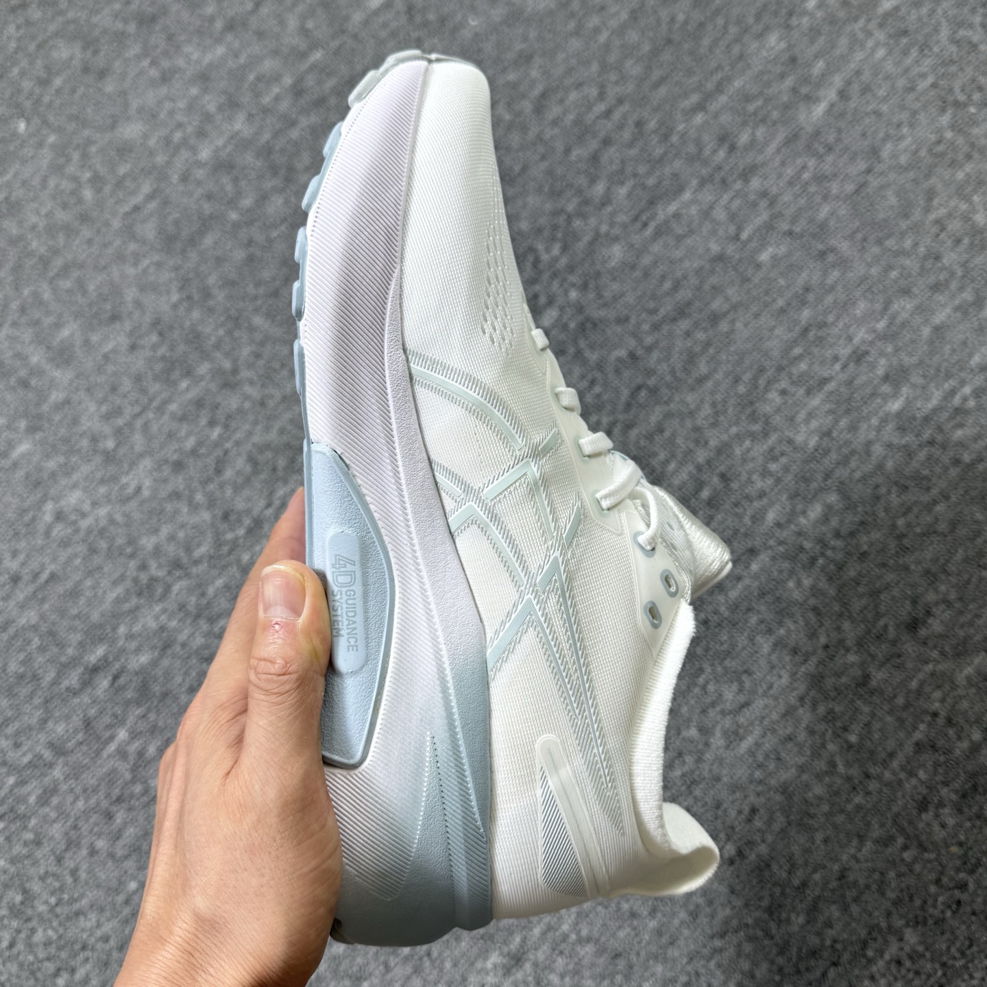 平台顶配版品质[拳头]亚瑟士 Gel-Kayano 31 白灰！尺码 40 40.5 41 42 42.