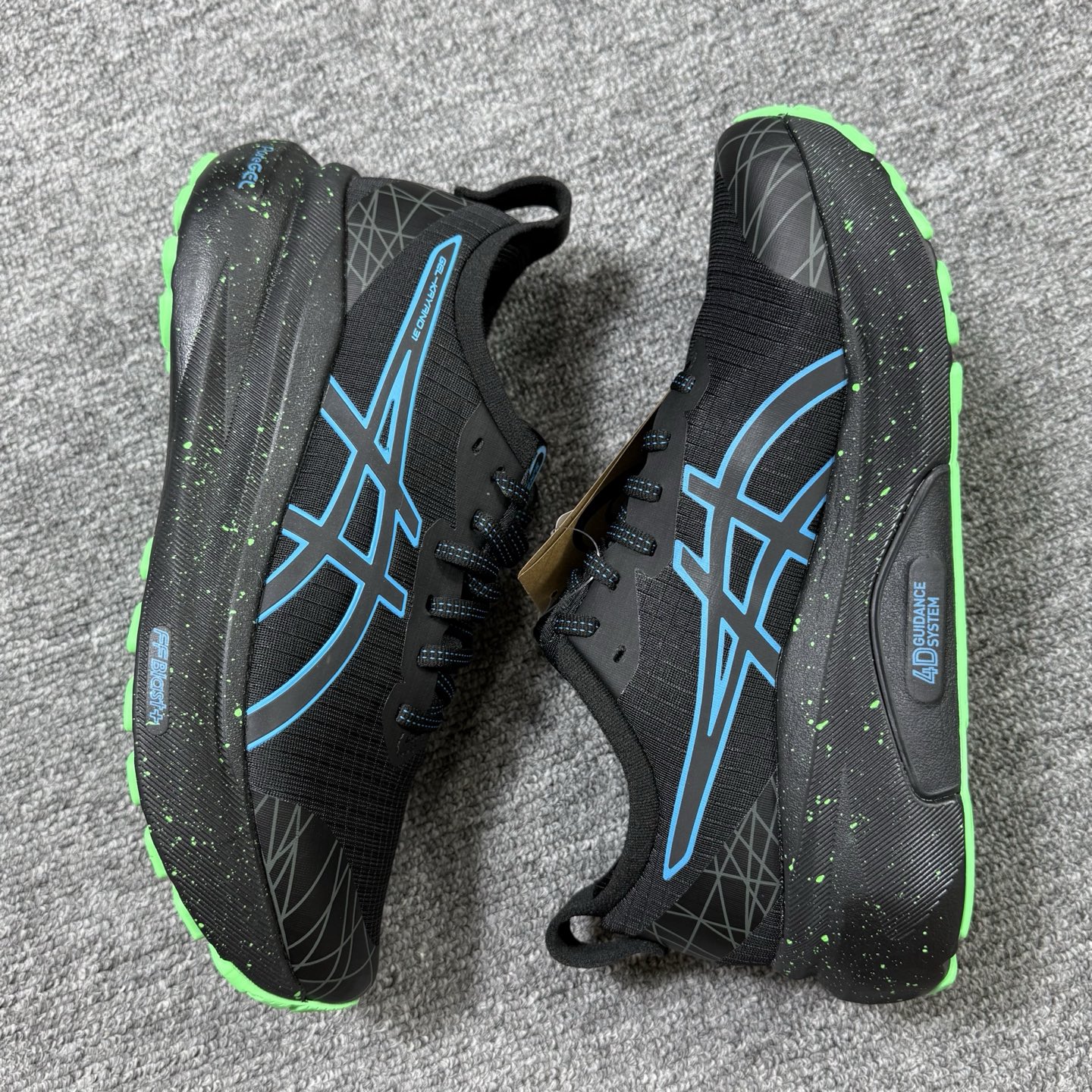平台顶配版品质[拳头]亚瑟士 Gel-Kayano 31 黑色！尺码 40 40.5 41 42 42.