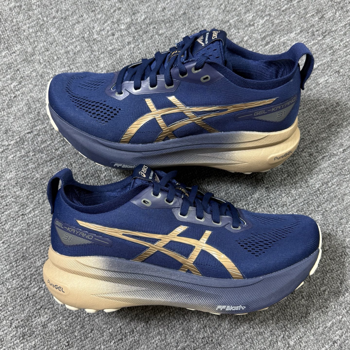 平台顶配版品质[拳头]亚瑟士 Gel-Kayano 31 蔚蓝金！尺码 40 40.5 41 42 42