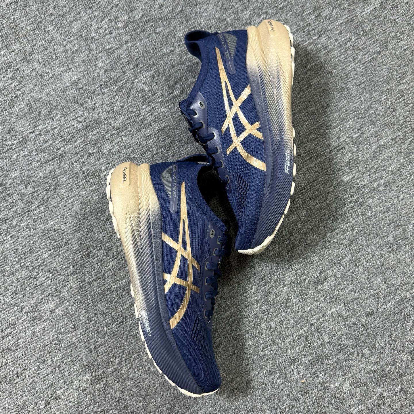 平台顶配版品质[拳头]亚瑟士 Gel-Kayano 31 蔚蓝金！尺码 40 40.5 41 42 42