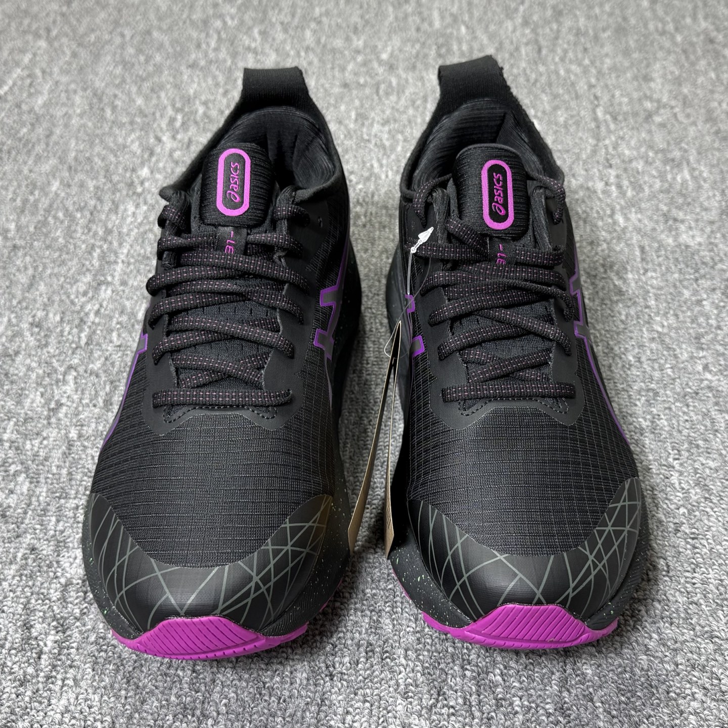 平台顶配版品质[拳头]亚瑟士 Gel-Kayano 31 黑紫！尺码 40 40.5 42  43 44