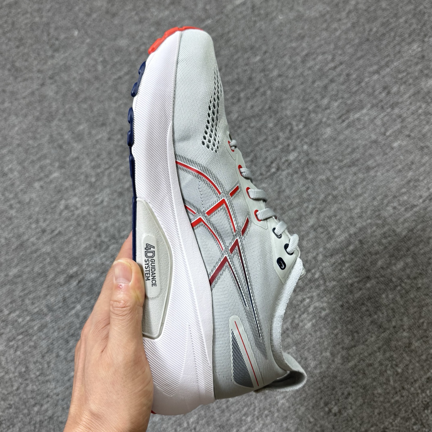 平台顶配版品质[拳头]亚瑟士 Gel-Kayano 31 灰红！尺码 40 40.5 41 42 42.