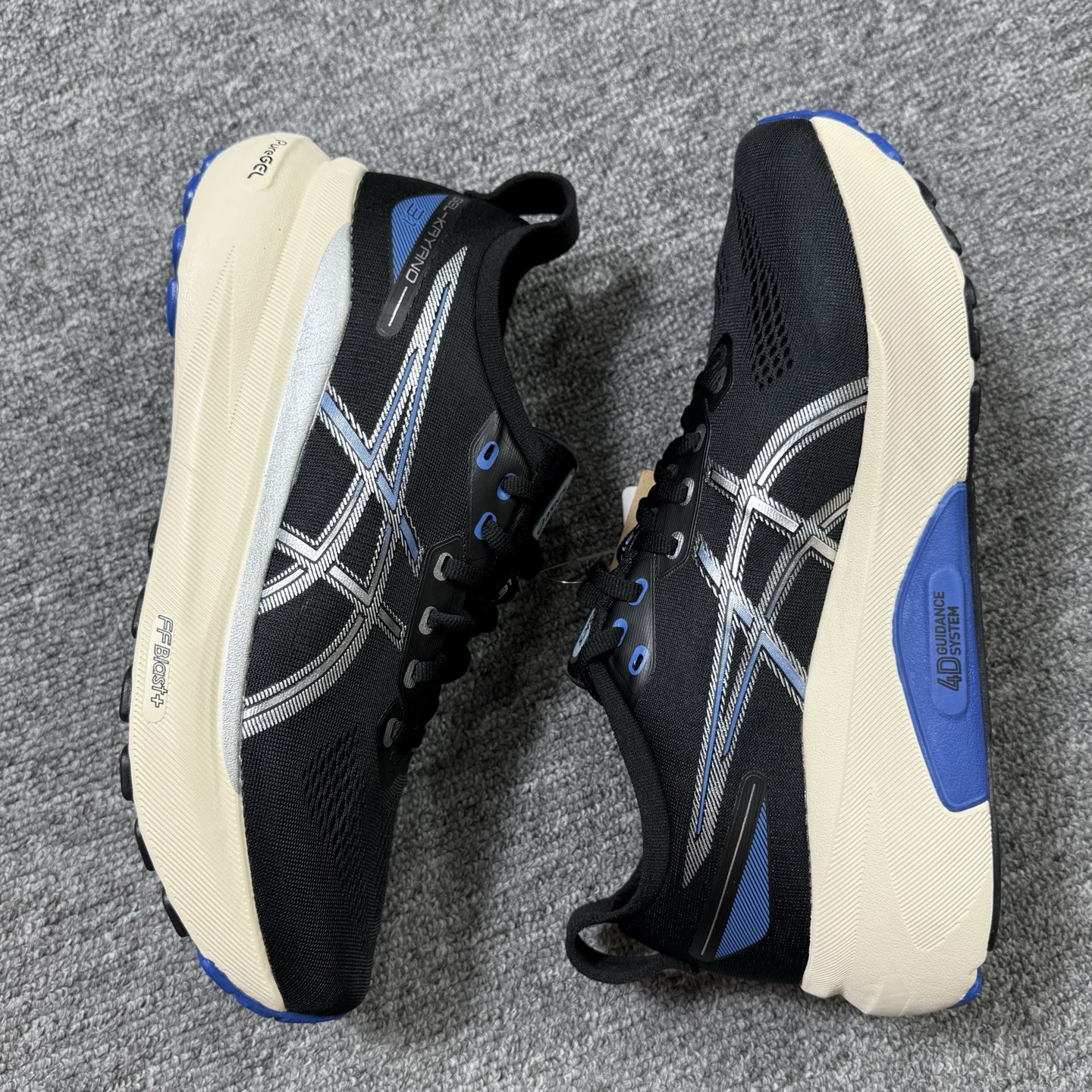 平台顶配版品质[拳头]亚瑟士 Gel-Kayano 31 黑蓝银！尺码 36 37 38 40.5 41
