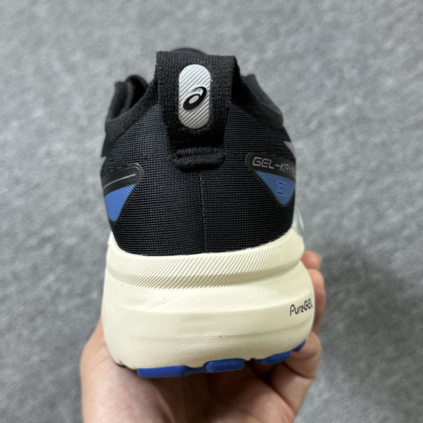 平台顶配版品质[拳头]亚瑟士 Gel-Kayano 31 黑蓝银！尺码 36 37 38 40.5 41