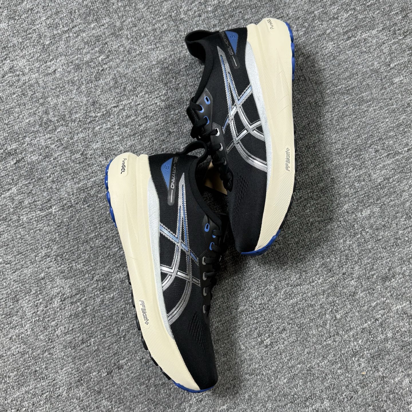 平台顶配版品质[拳头]亚瑟士 Gel-Kayano 31 黑蓝银！尺码 36 37 38 40.5 41