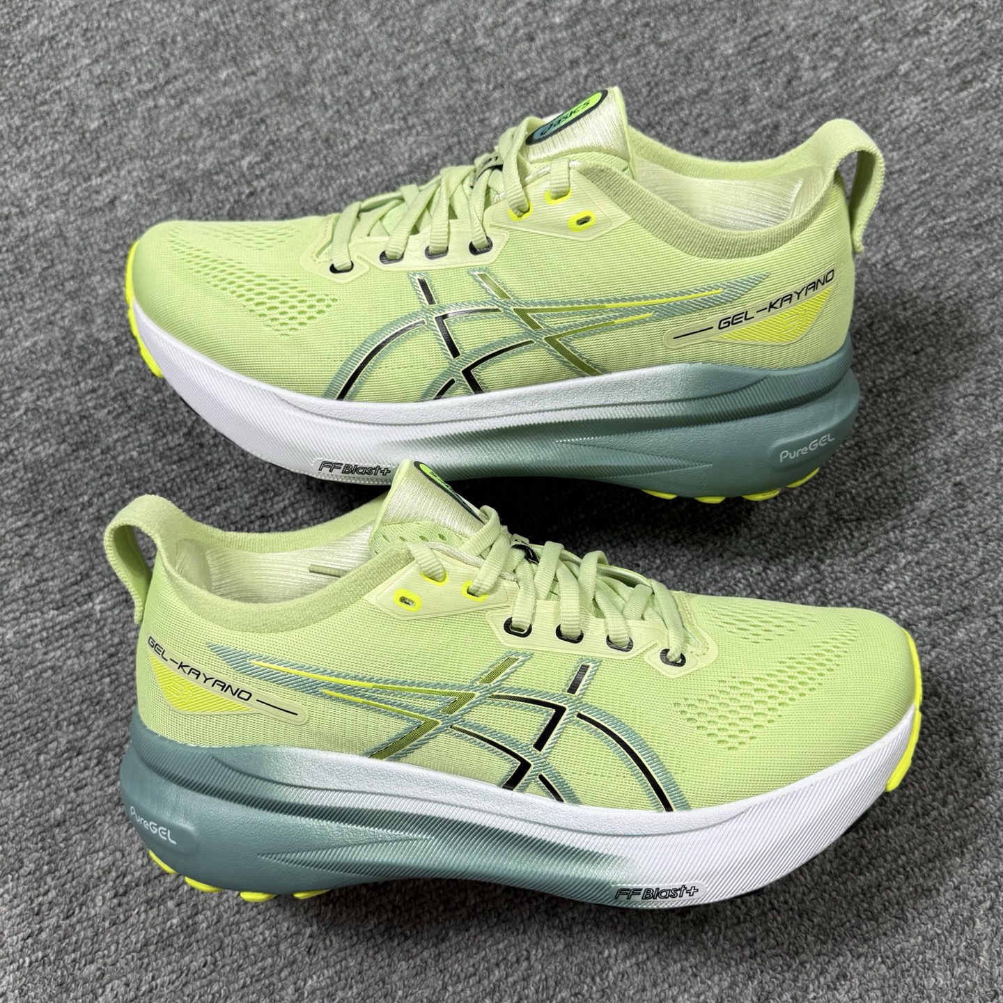 平台顶配版品质[拳头]亚瑟士 Gel-Kayano 31 浅绿色！尺码 36-45全码齐！货号:1011