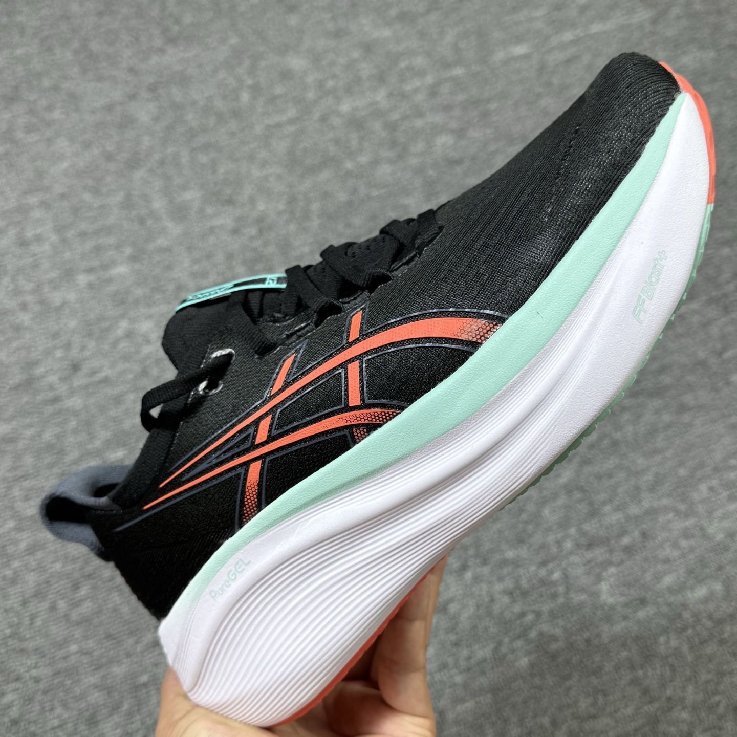 ♨️特价！ 亚瑟士 Gel-Nimbus 27 黑红，绿X Stcokx 顶级版本，东西非常到位✊ 尺码36-45全码齐