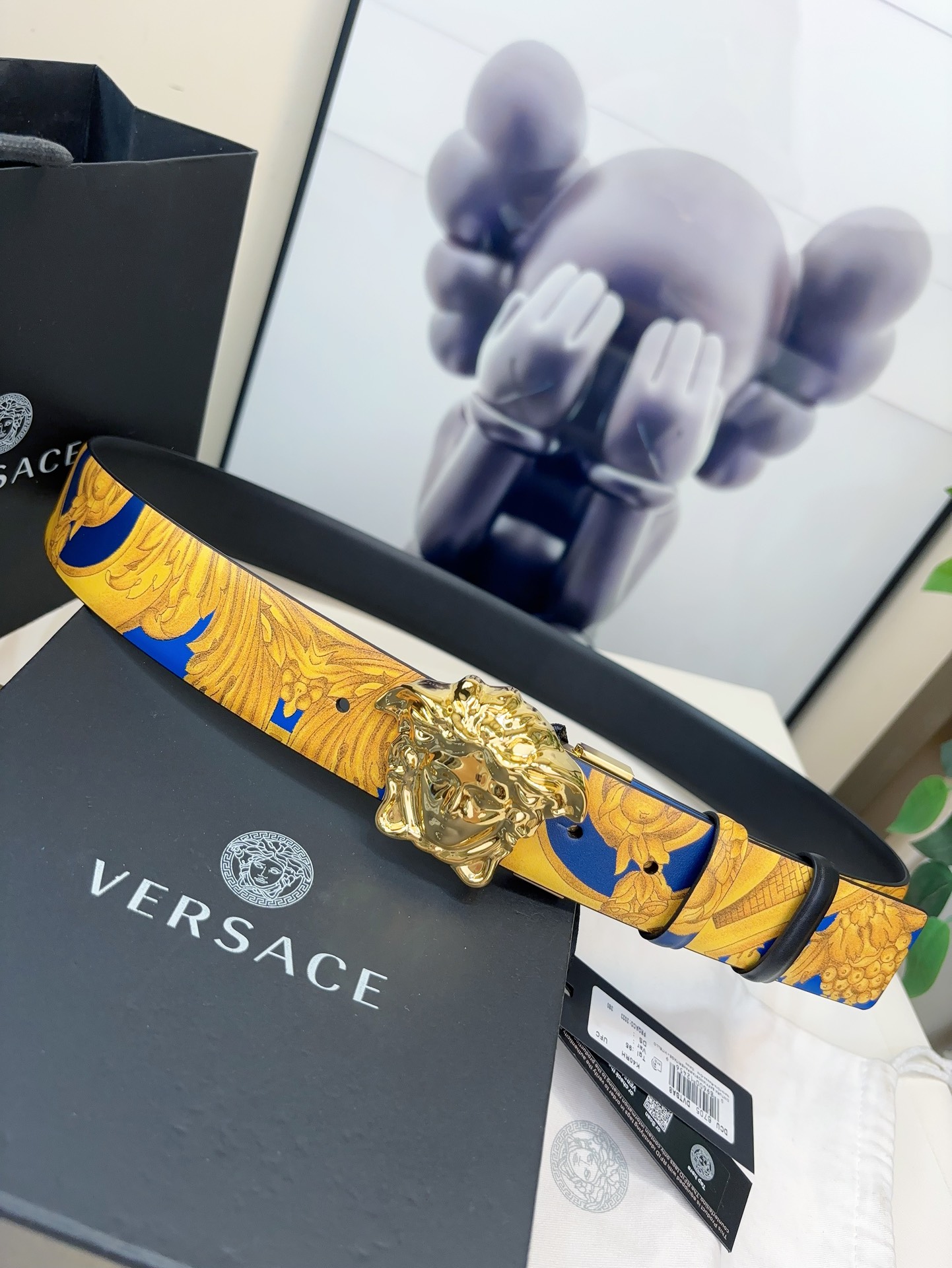 Replica di alta qualità
 Versace Cinture Stampa Medusa