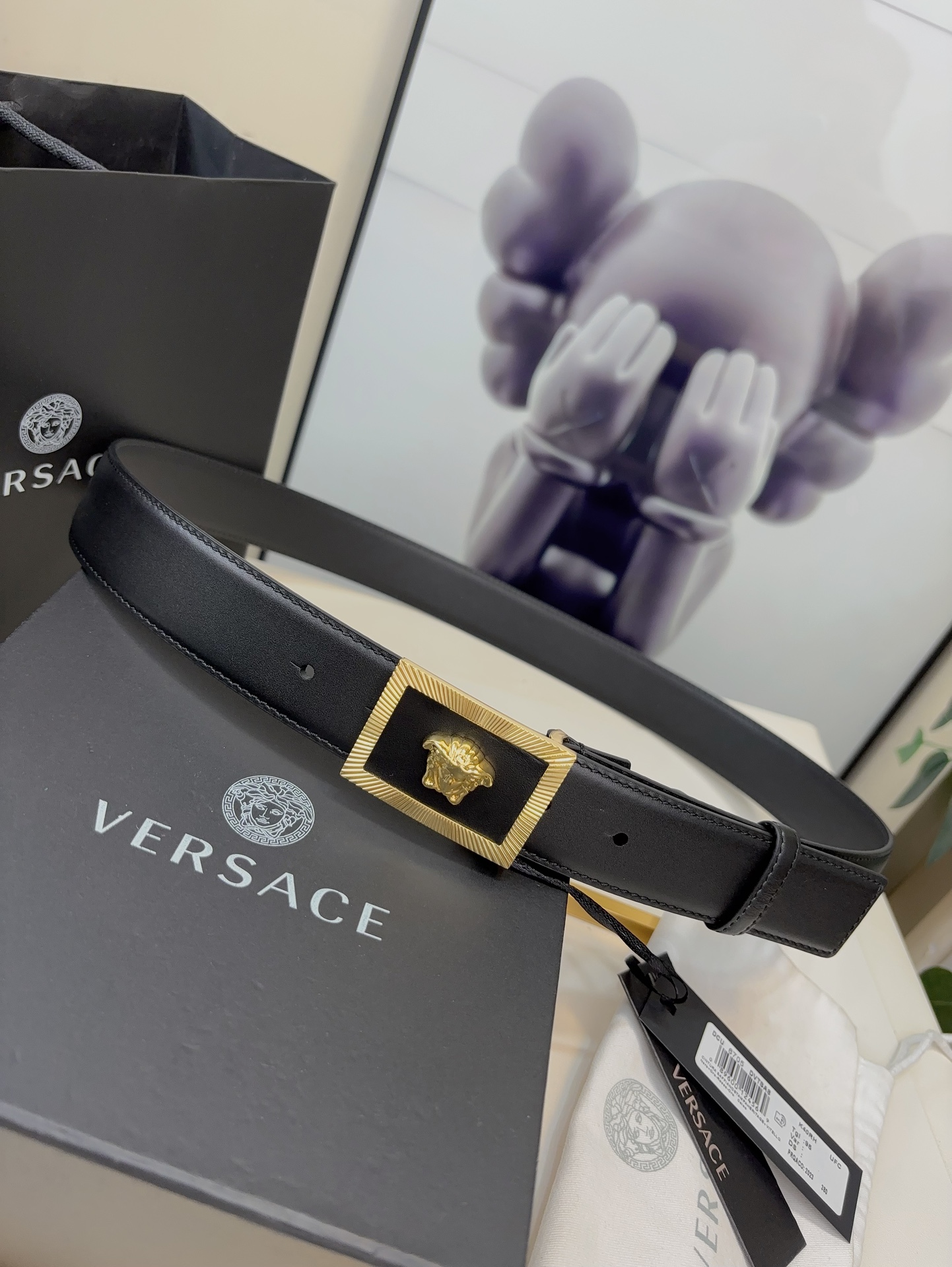 VERSACE belt versace 3.5cm