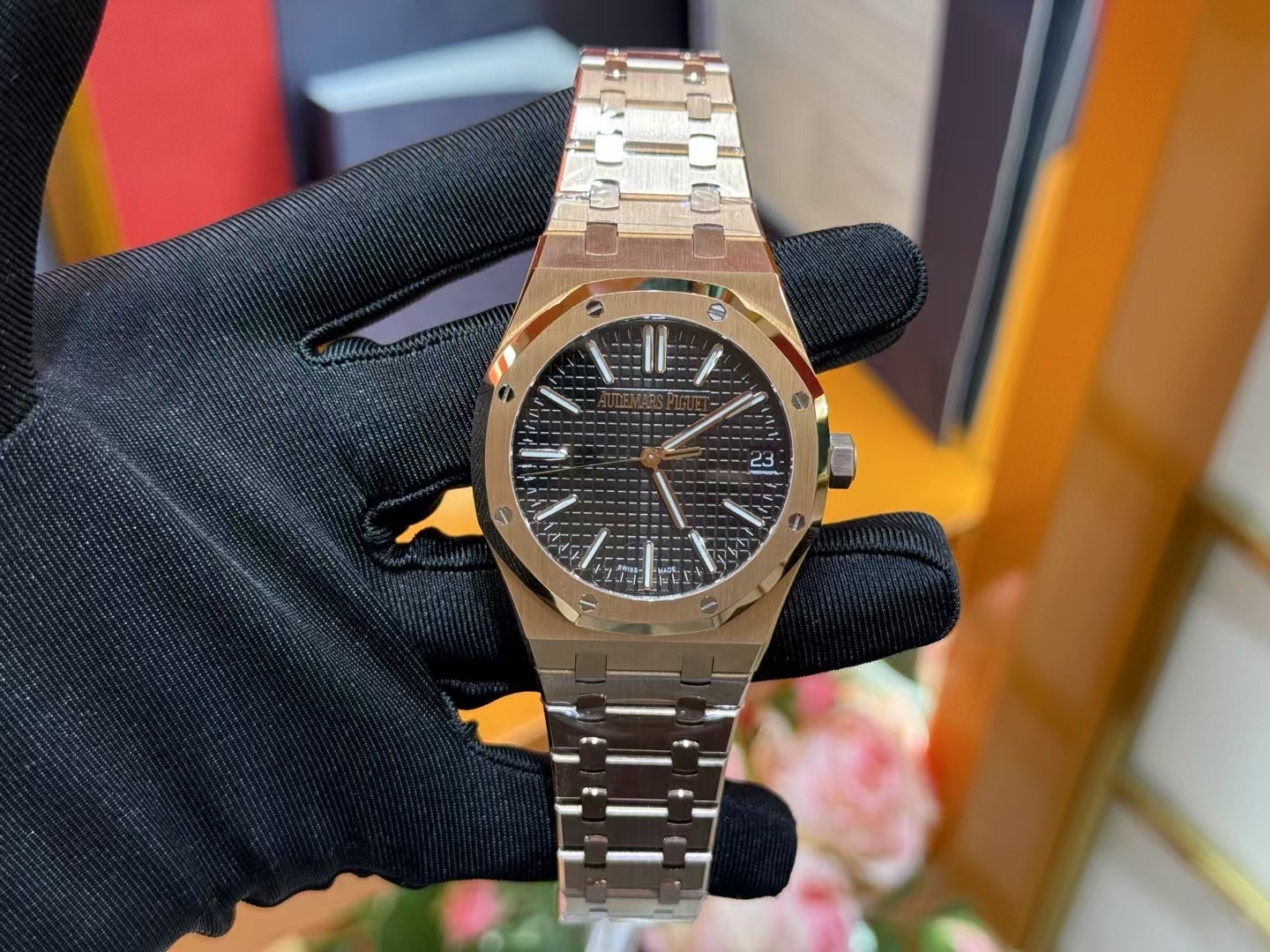 NO:392177,All-Gold Audemars Royal Oak Offshore Series, audemars19860909全金爱彼皇家橡树离岸系列,,audemars,Watch