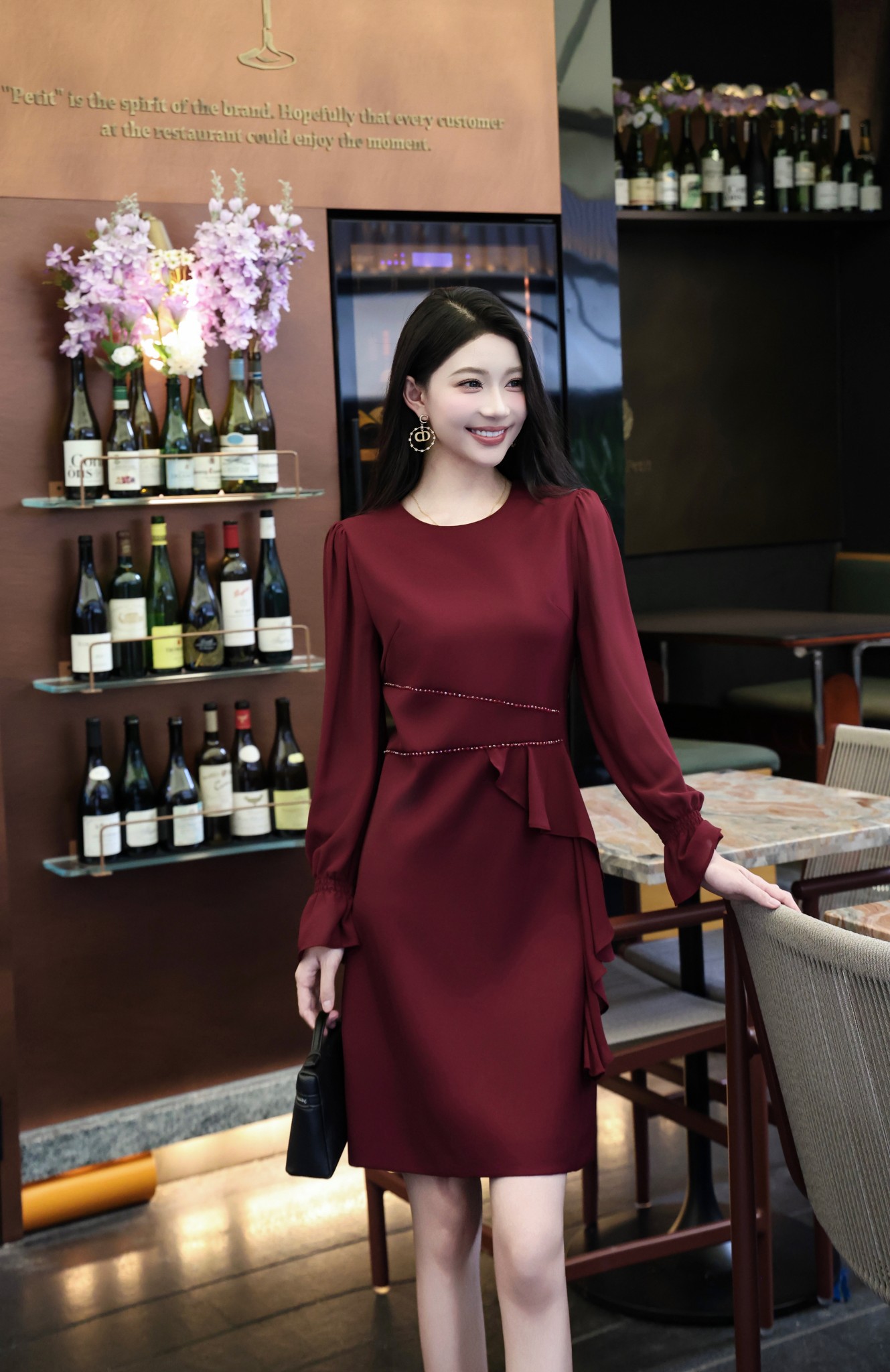 Elegant Chanel-Style Beaded Cocktail Dress with Ruffle Hem - Perfect for Parties 8 a1756610542152 8512