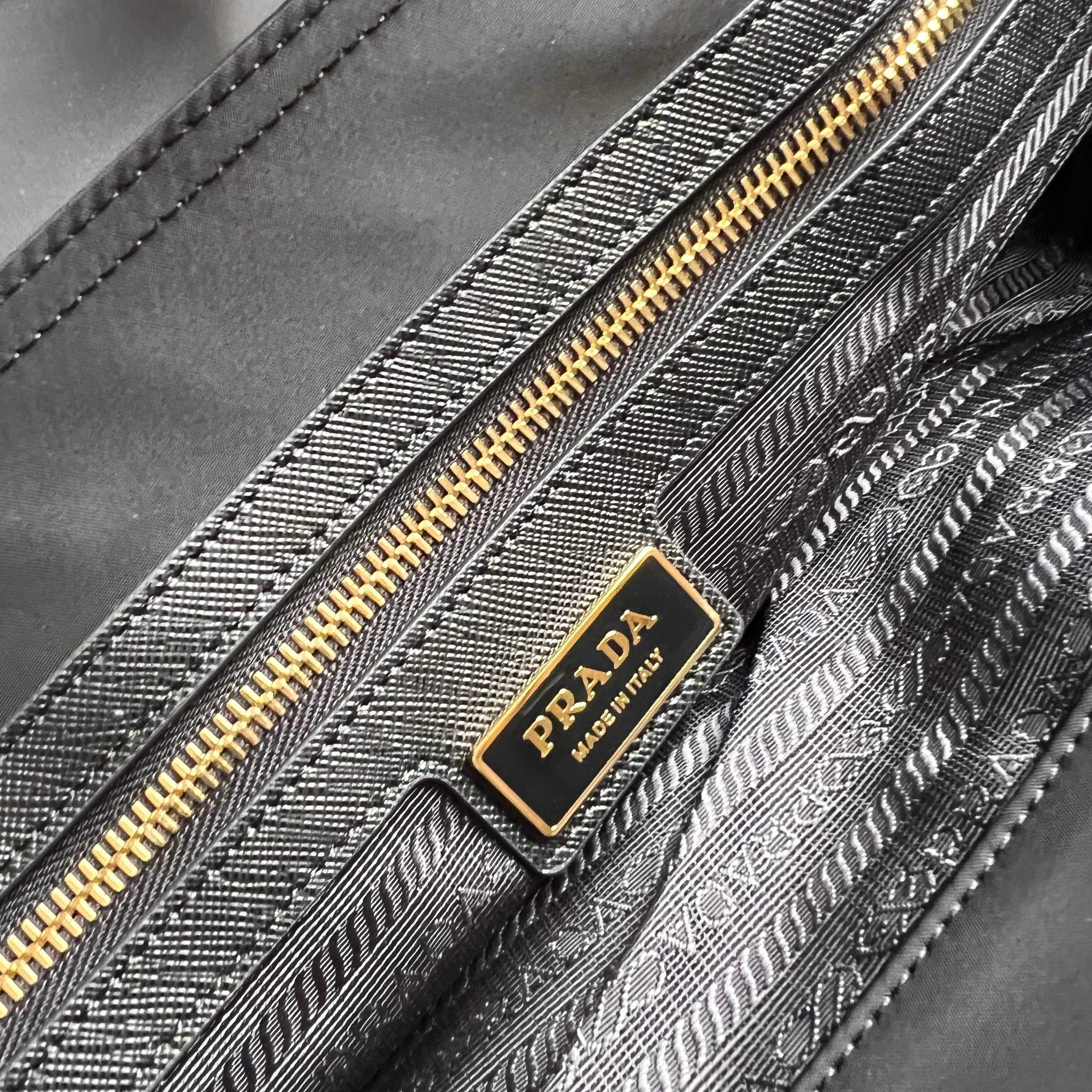 Prada Nylon Tote Bag, Medium, Black, 1BG555 - Stylish & Functional 9 a1746251014735 4033