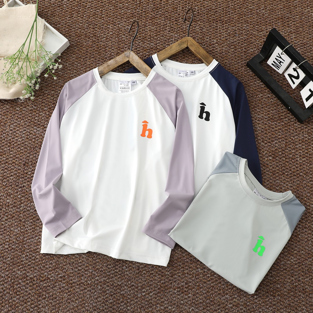 Precio de oferta: 69.9 @ una prenda. Camiseta de protección solar de nailon de secado rápido con hombros caídos. Tallas…