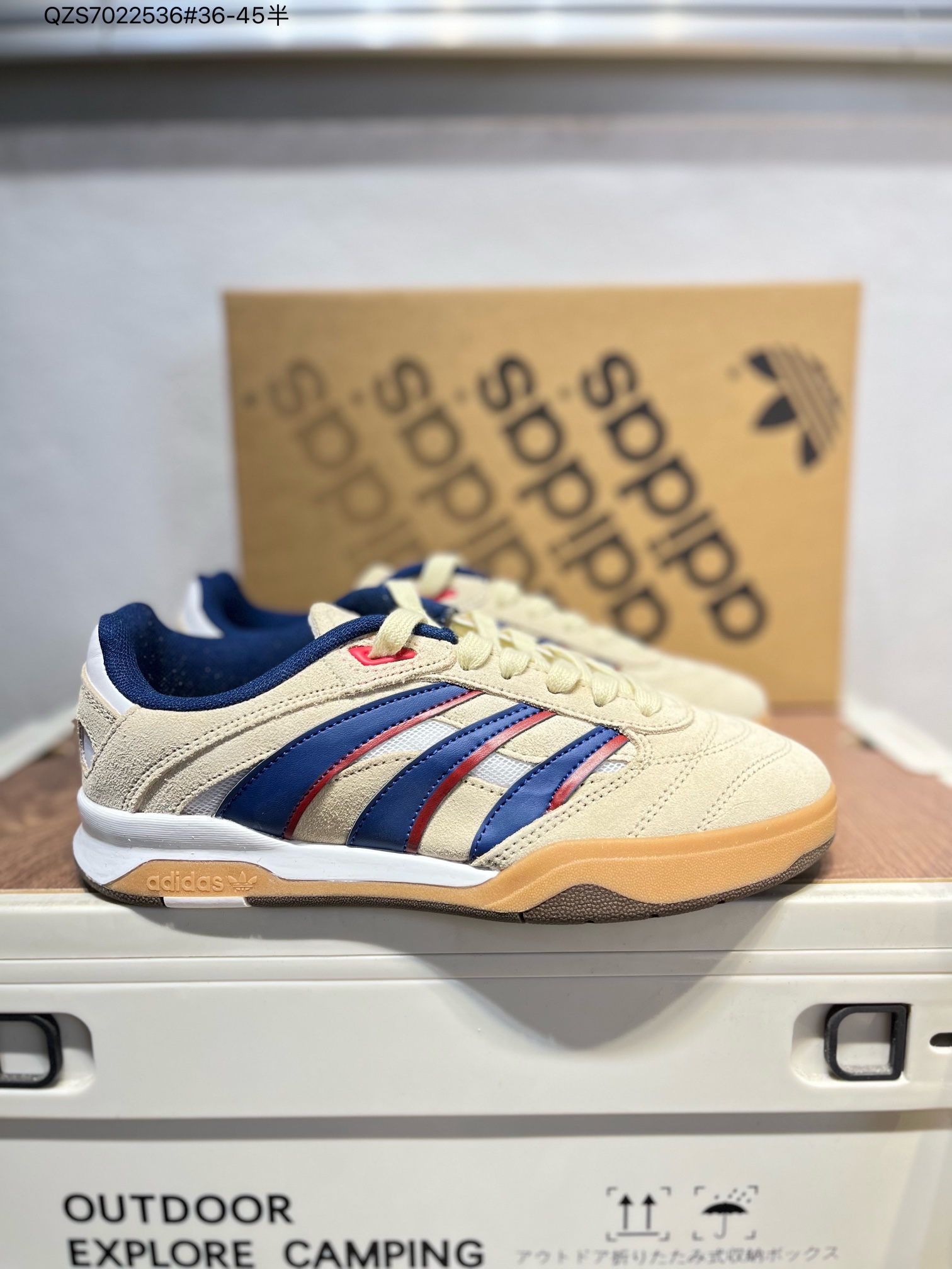 💰180
Adidas Originals Predator Mundial 皮革 阿迪达斯经典融合 大胆创新 防滑耐磨 低帮 生活休闲鞋
货号:IF9607 QZS7022536#36-45半