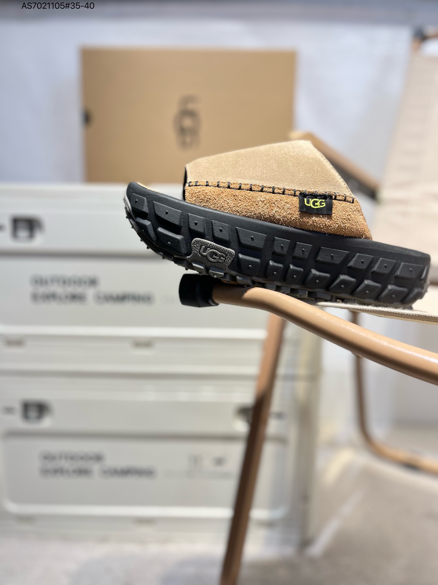 🈴️UGG [Estilo de celebridad] Nuevo estilo para primavera y verano Zapatos casuales con suela de neumático W …