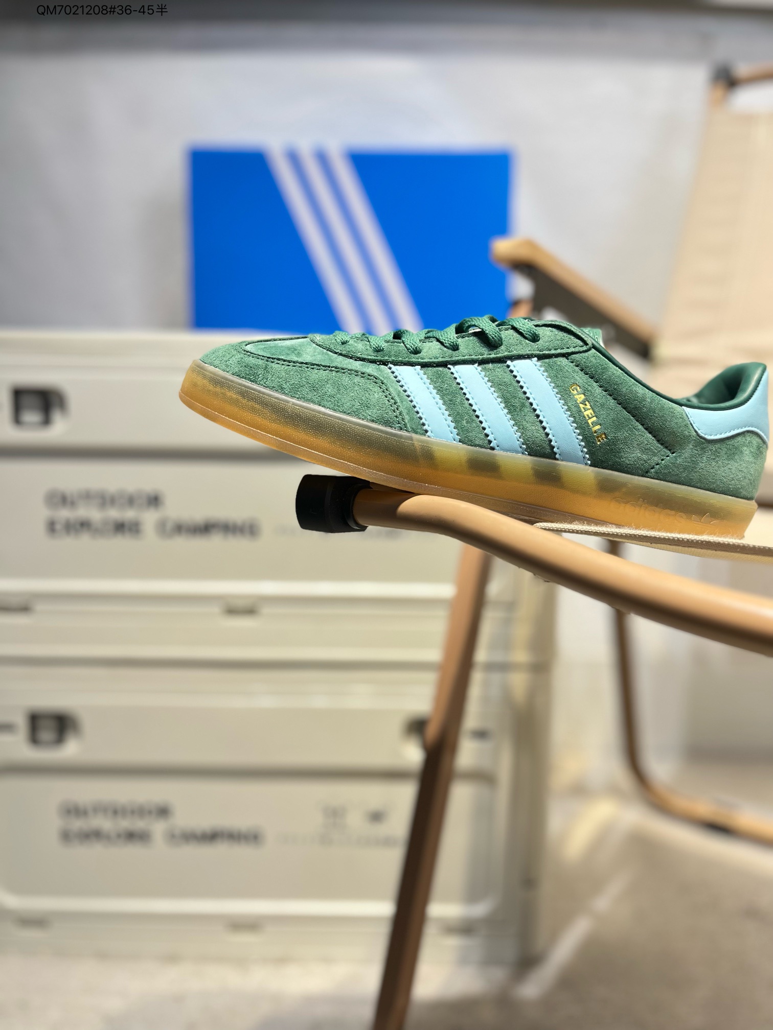 Adidas Originals Gazelle "Esquisite Gucci" Low-Top Sneakers - Green 2 i1747059202 7421 8
