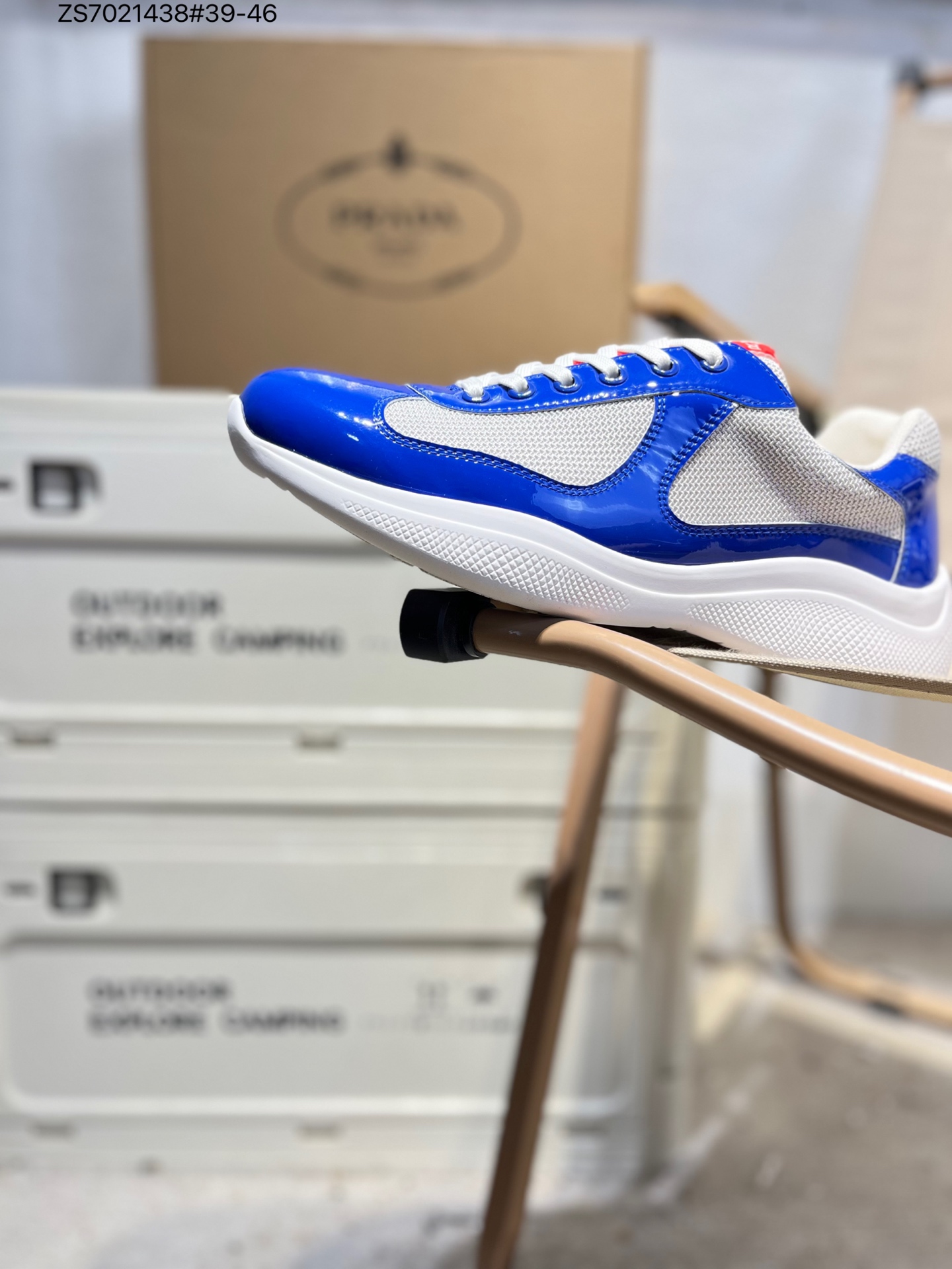 Prada Trainer Sneakers: Italian Leather, Monogram Details, and Supreme Comfort