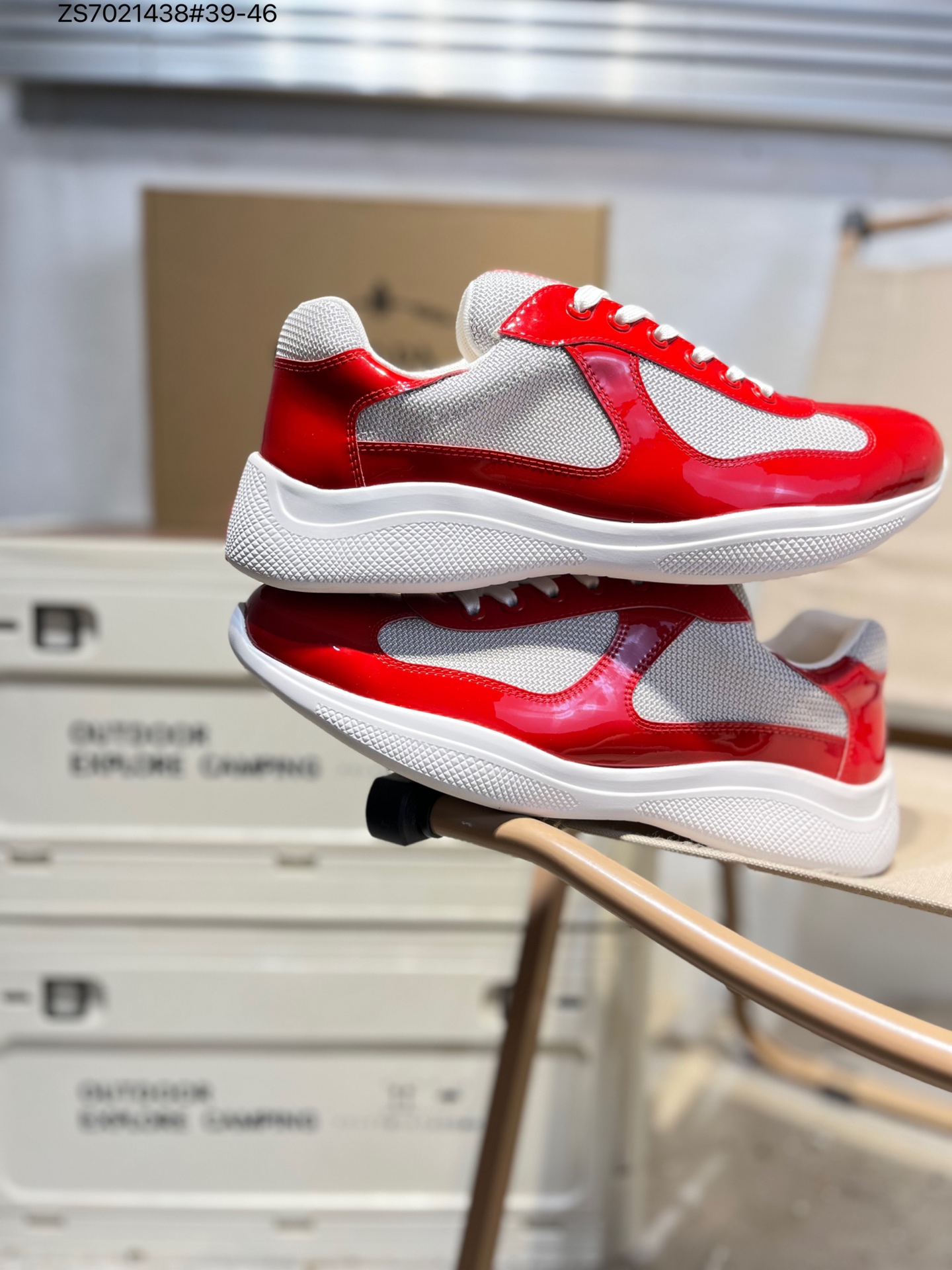 Prada Trainer Sneakers: Italian Leather, Comfort Insole, Original Packaging 3 i1760460516462 724 0 1