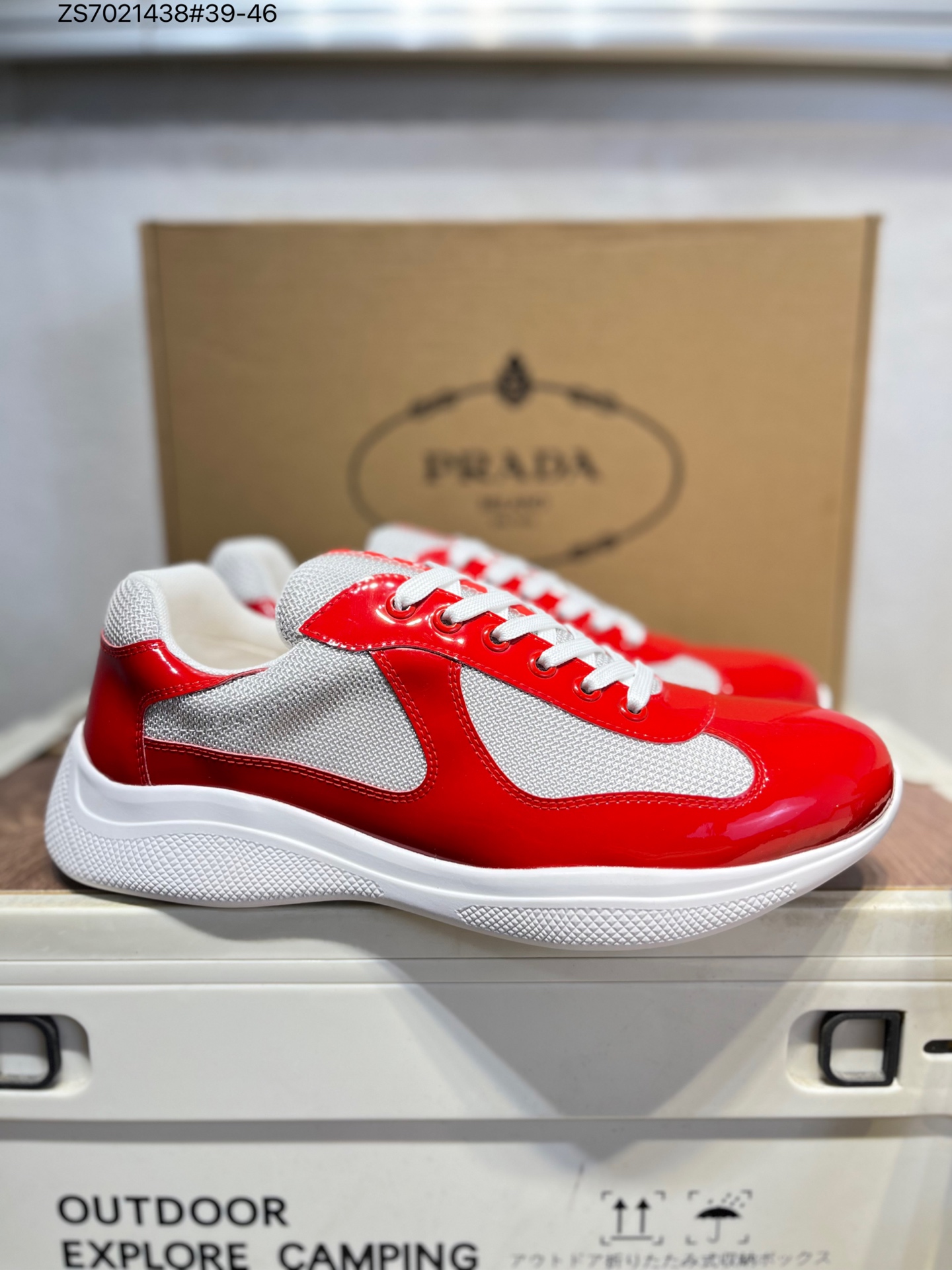 Prada Trainer Sneakers: Italian Leather, Comfort Insole, Original Packaging 5 i1760460516463 2476 0 3