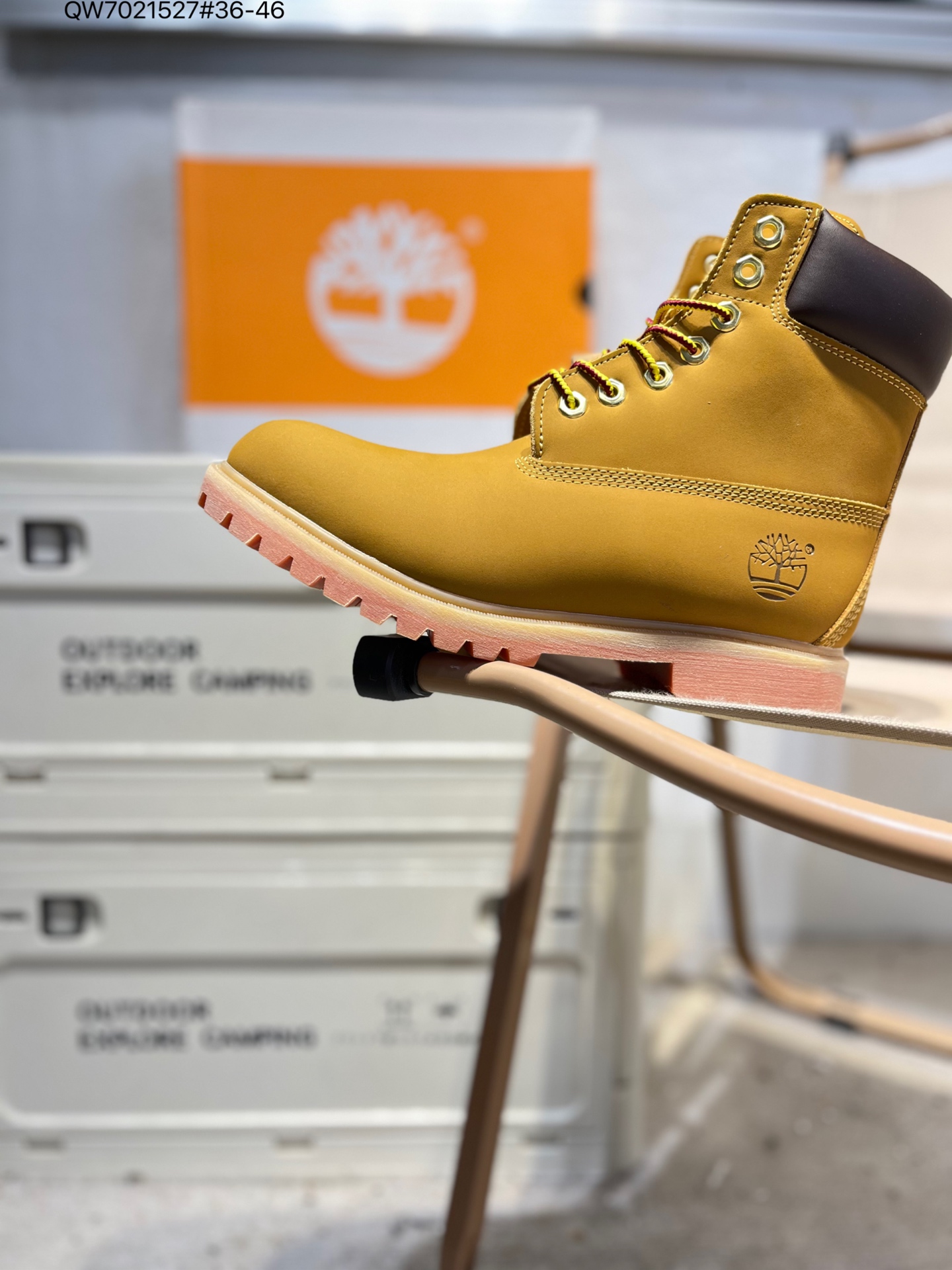 Timberland High-Top Casual Yellow Boots - Winter Outdoor Essential for Men