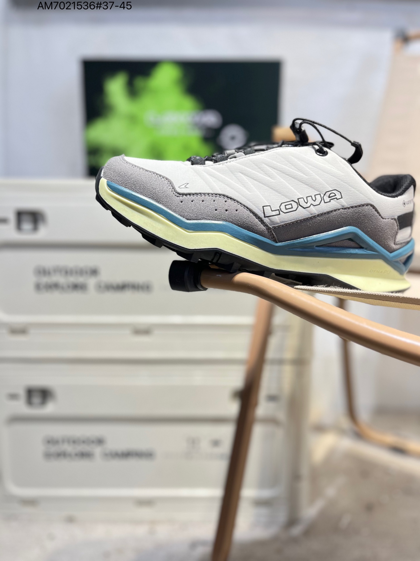 Lowa Men's Romulus II Lo Hiking Shoe, Shock Absorbent, Slip Resistant, Lightweight