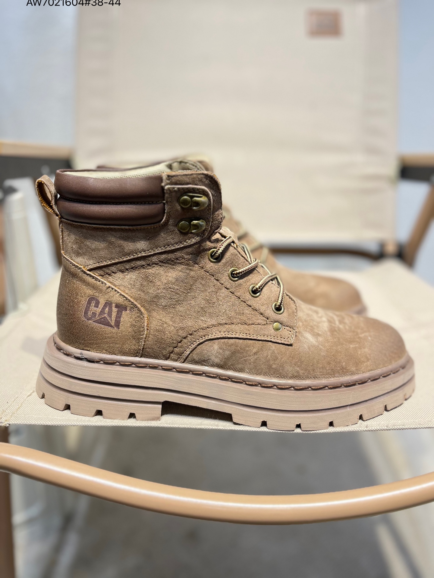 CAT Men's Hard Hat Bulldozer Series Casual Work Shoes - Premium Leather 4 i1760628688951 8422 0 2