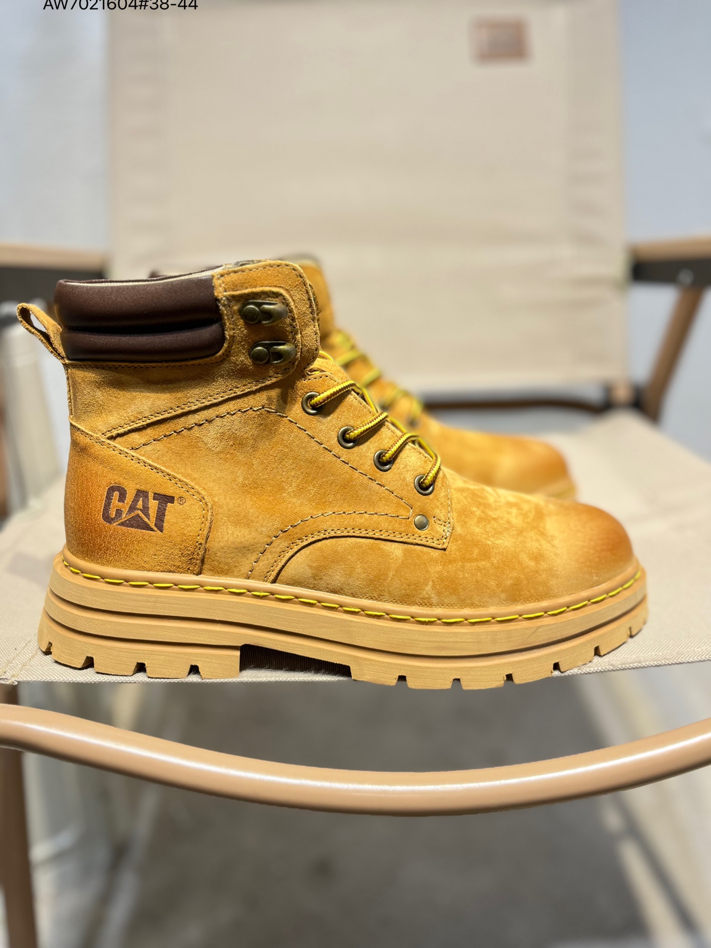 CAT Men's Hard Hat Bulldozer Series Casual Work Shoes - Premium Leather 7 i1760628702736 7799 0 2