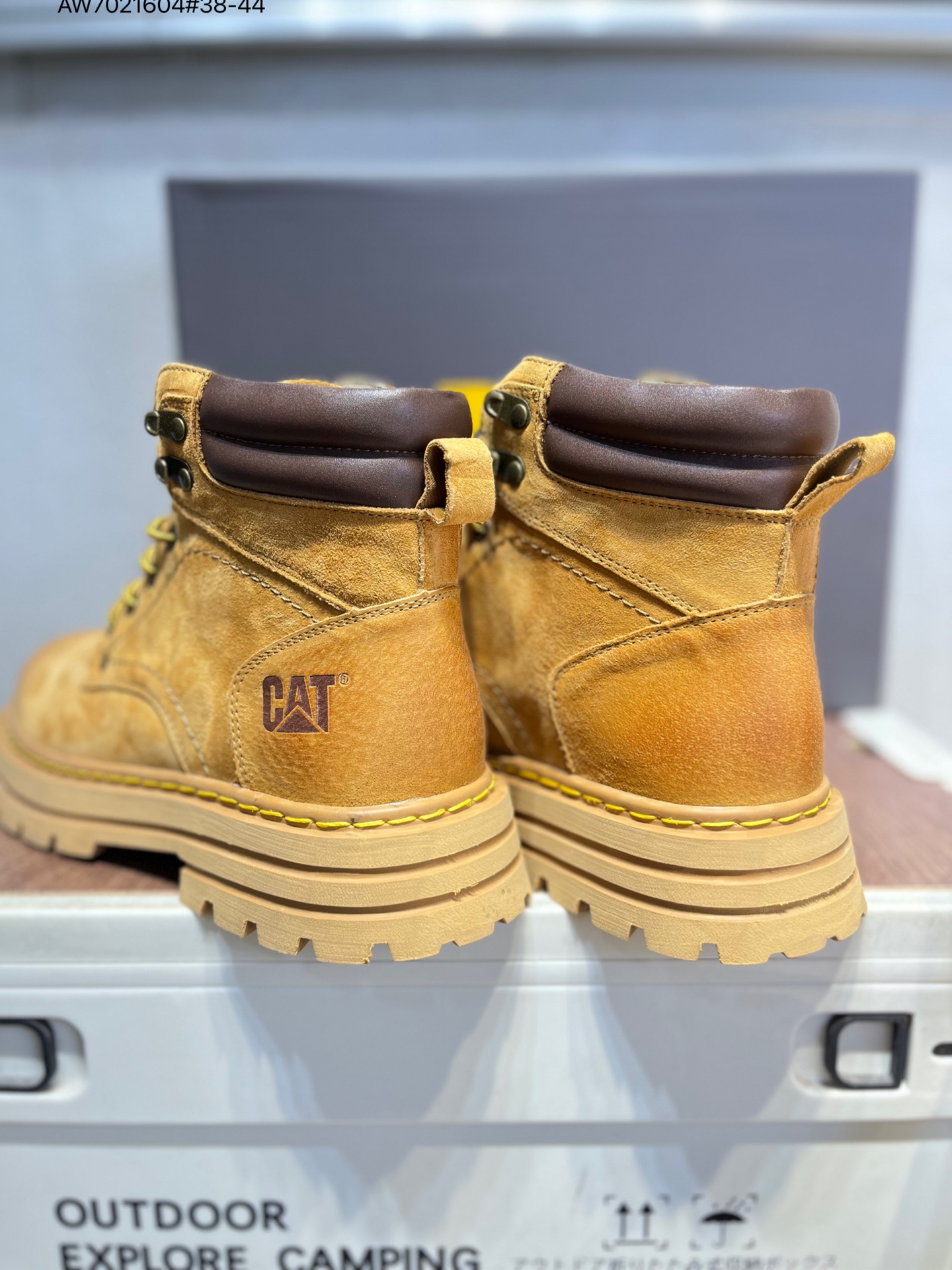 CAT Men's Hard Hat Bulldozer Series Casual Work Shoes - Premium Leather 10 i1760628702754 6003 0 5