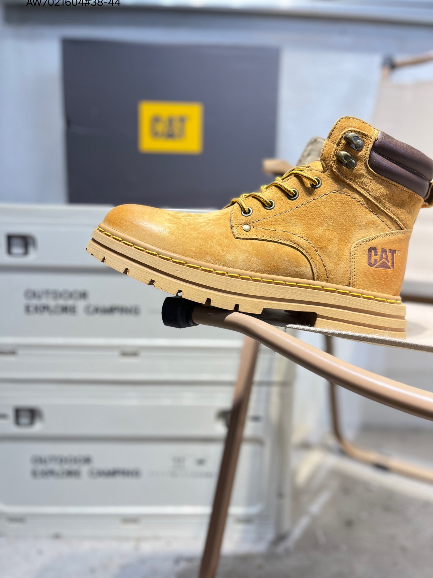 CAT Men's Hard Hat Bulldozer Series Casual Work Shoes - Premium Leather 5 i1760628705388 7575 0 0