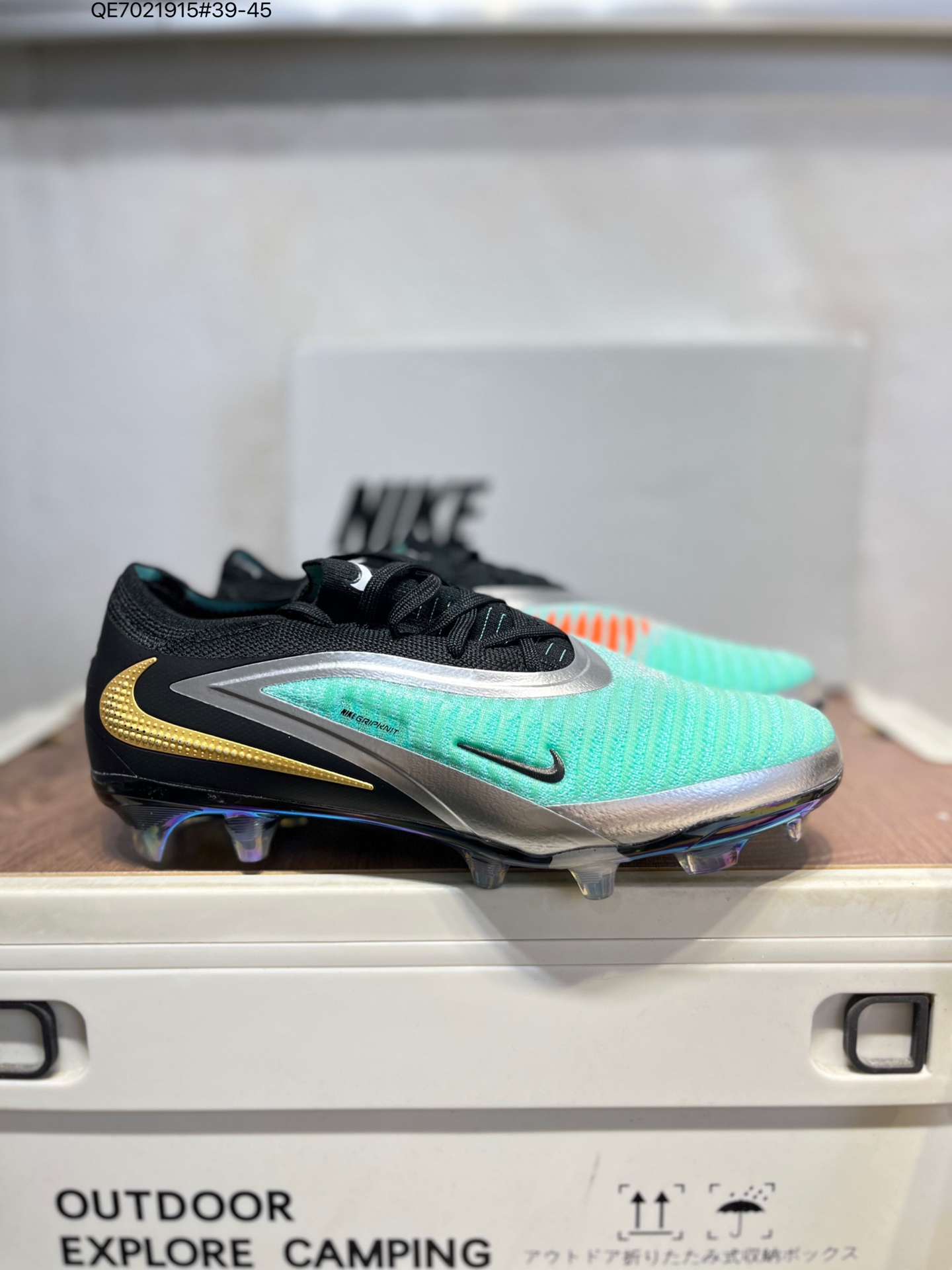 Nike Air Zoom Mercurial Superfly IX Elite FG Soccer Cleats - White/Teal 5 i1760887175291 9155 0 3