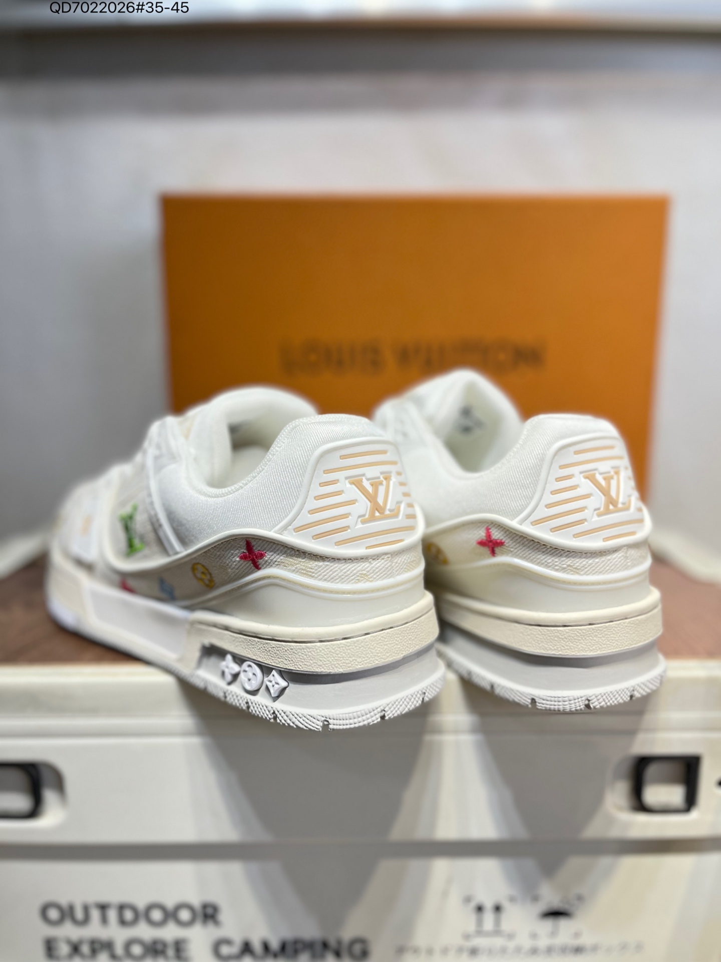 Louis Vuitton Trainer Sneakers White,Newest Colorways,Basketball Style Shoes 7 i1760975934687 8103 0 5