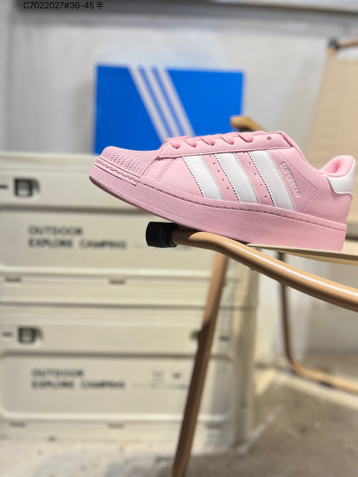 Adidas Originals Superstar XLG Pink Casual Sneakers - Official New Collection