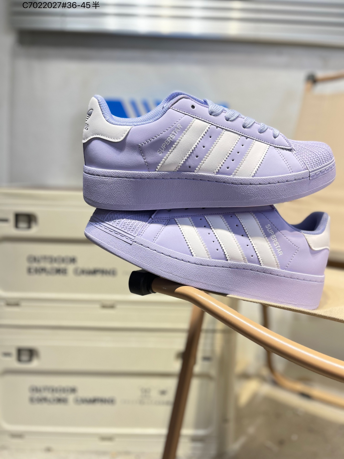 Adidas Originals Superstar XLG Lilac Casual Sneakers - Stylish & Comfortable 3 i1760976133013 7717 0 1