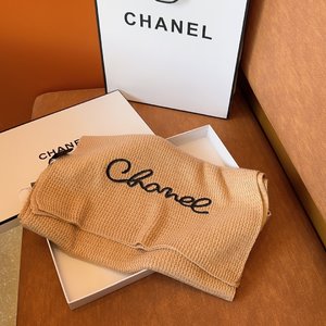 Chanel Scarf Embroidery Cashmere Fall/Winter Collection