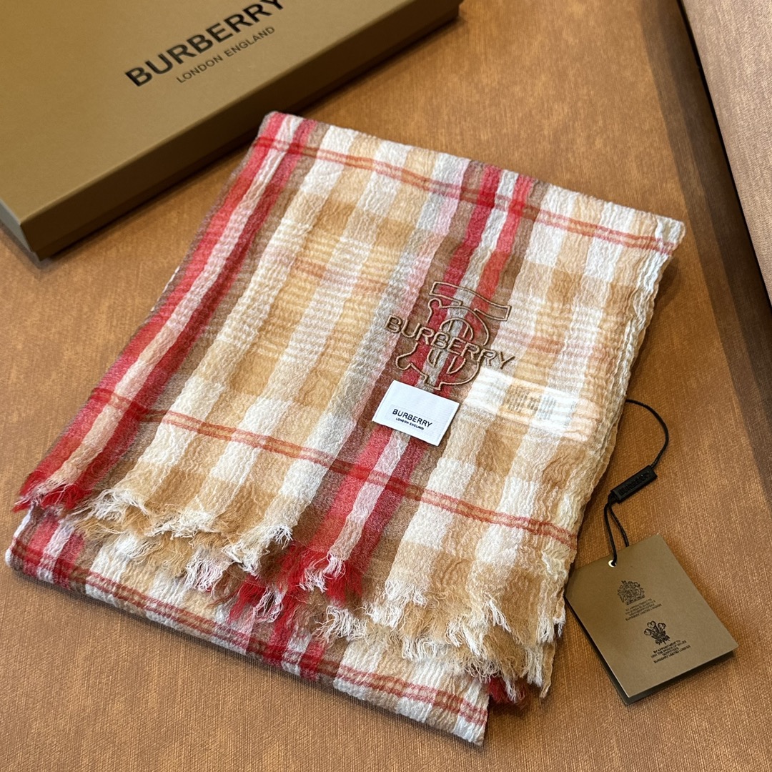 Burberry Sjaals Grote Sjaal Gitter Kasjmier Herfstcollectie