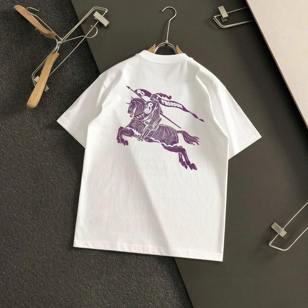   BBR 2025春夏新款首发专柜最新款短袖圆领T恤 高端订制 设计前卫时尚！品牌logo重工艺设计 