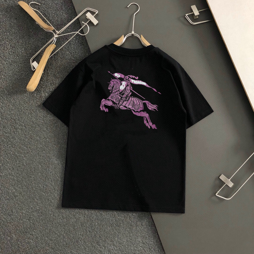   BBR 2025春夏新款首发专柜最新款短袖圆领T恤 高端订制 设计前卫时尚！品牌logo重工艺设计 